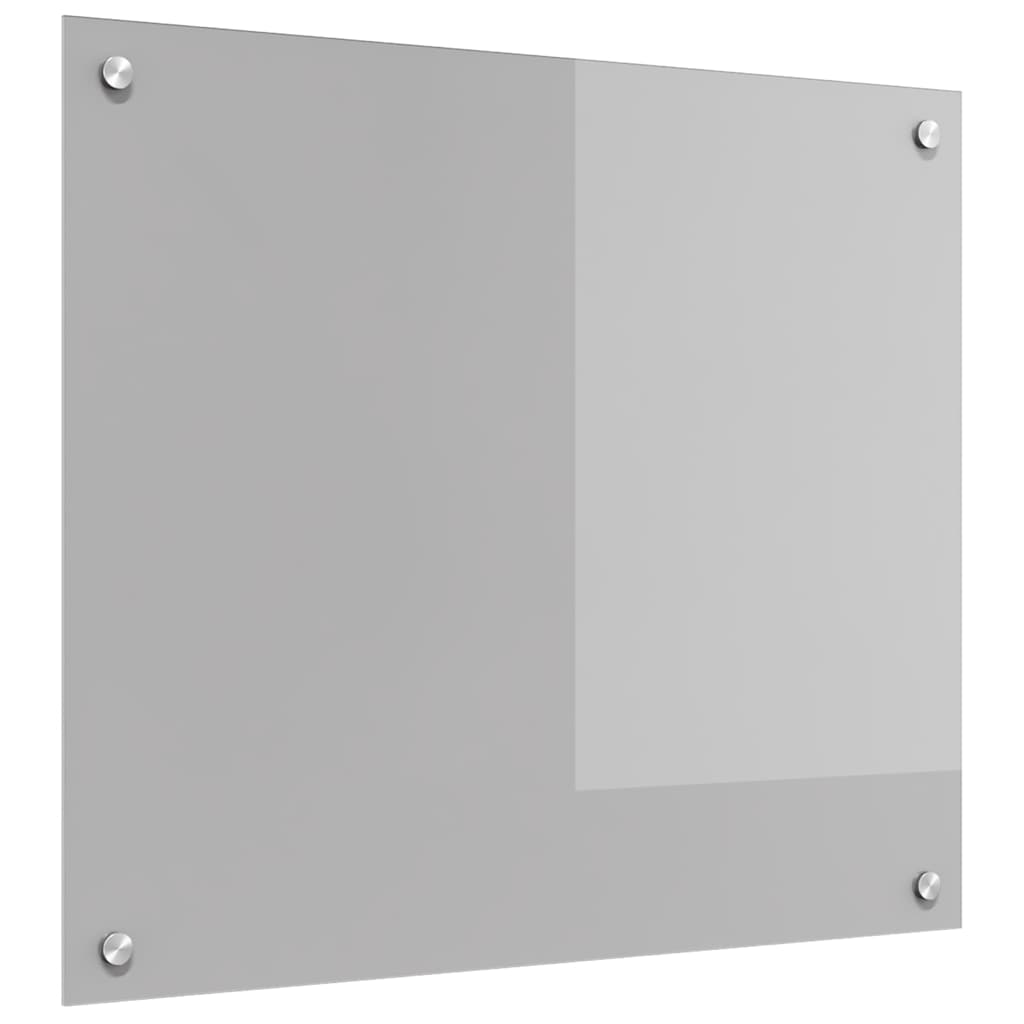 Virtuvės atbraila Šviesiai pilka 70 x 60 cm grūdintas stiklas