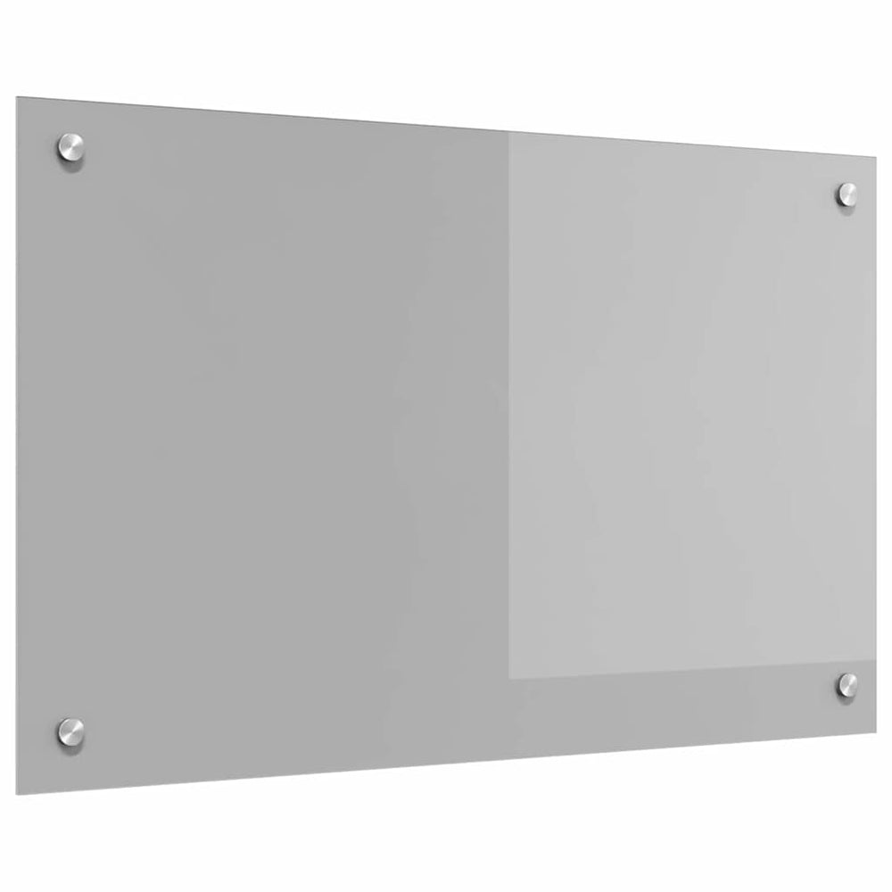 Virtuvės atbraila Šviesiai pilka 80 x 50 cm grūdintas stiklas