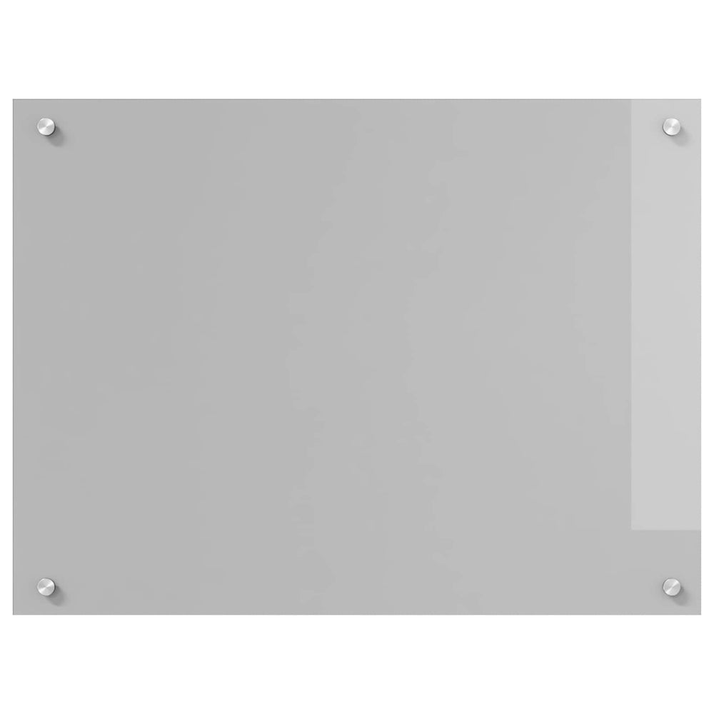 Virtuvės atbraila Šviesiai pilka 80 x 60 cm grūdintas stiklas