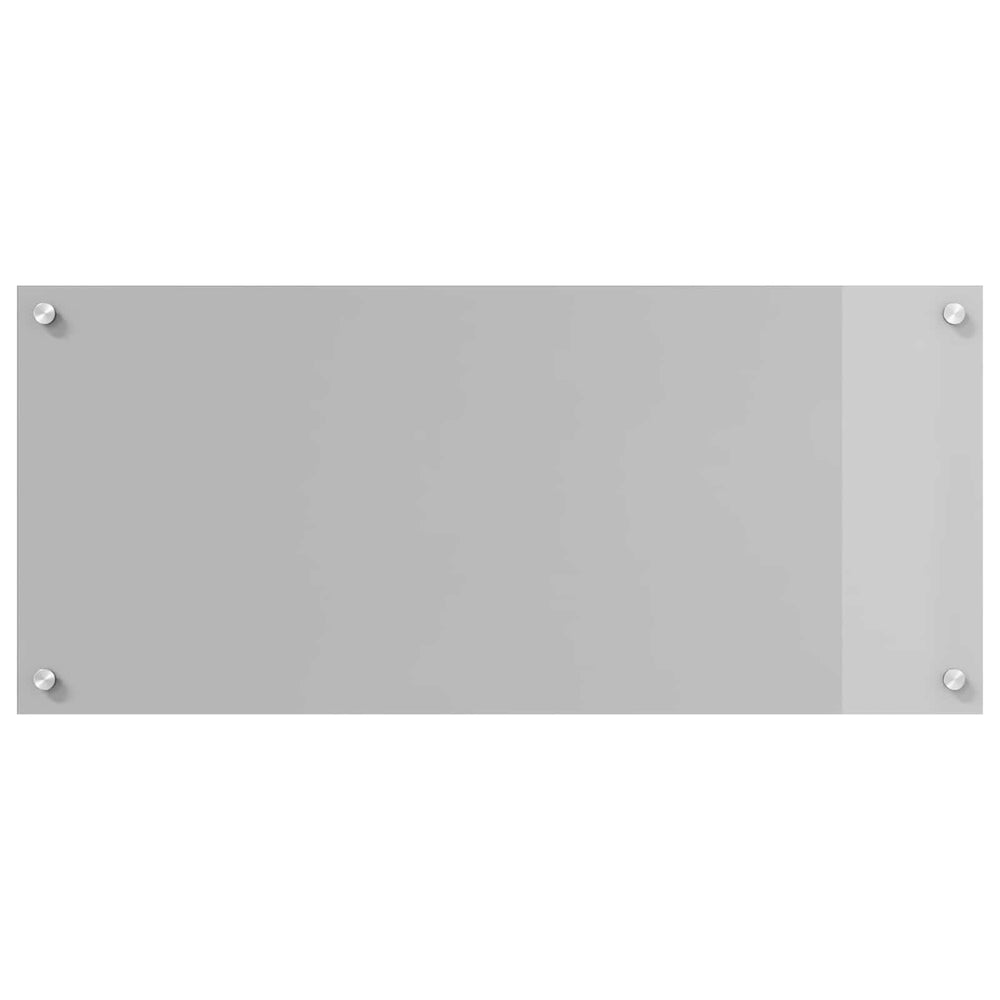 Virtuvės atbraila Šviesiai pilka 90 x 40 cm grūdintas stiklas