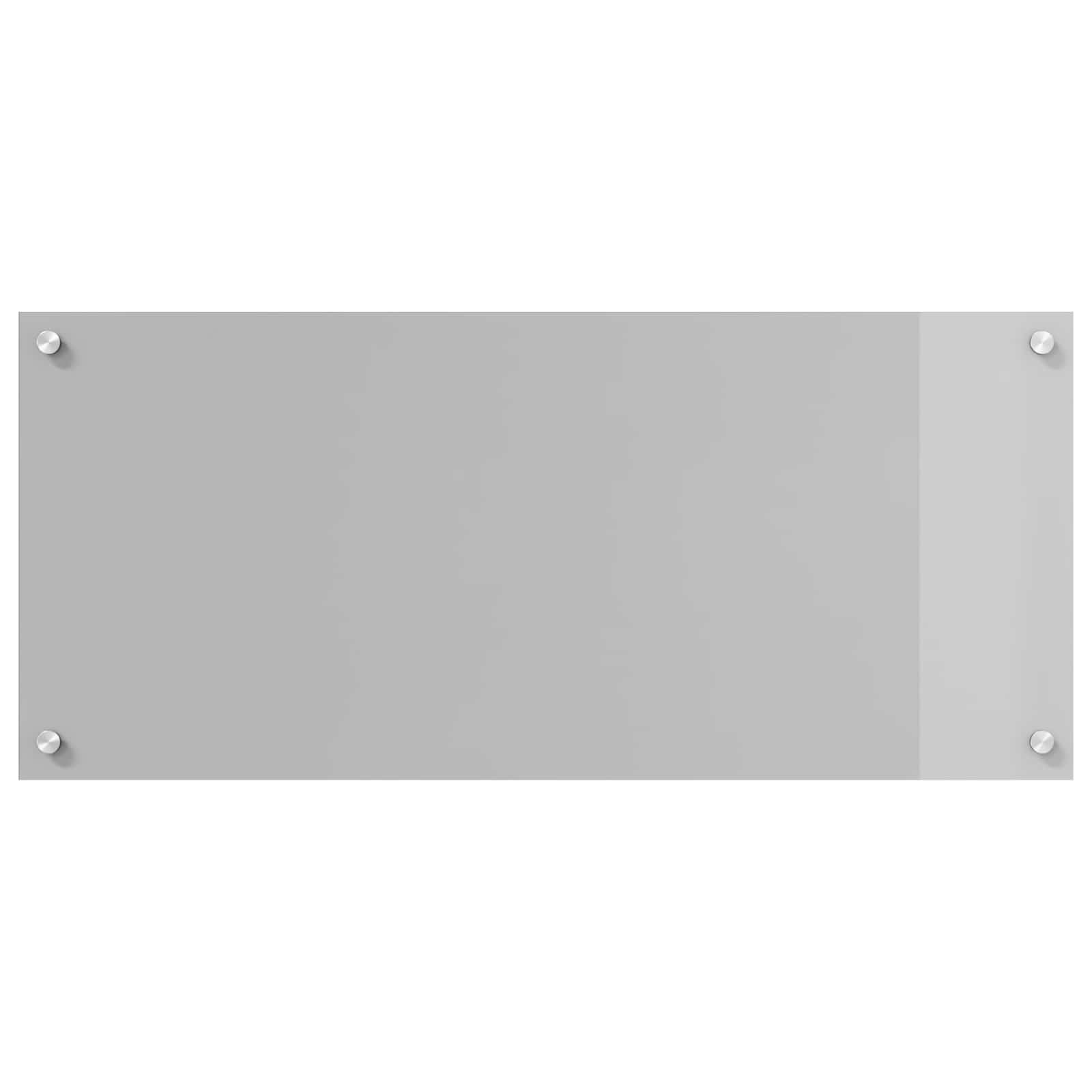 Virtuvės atbraila Šviesiai pilka 90 x 40 cm grūdintas stiklas