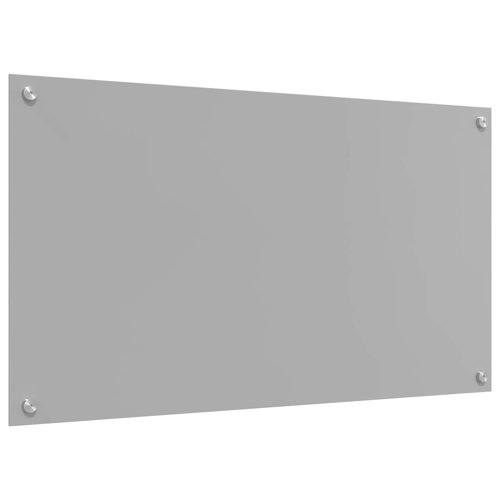 Virtuvės atbraila Šviesiai pilka 90 x 50 cm grūdintas stiklas