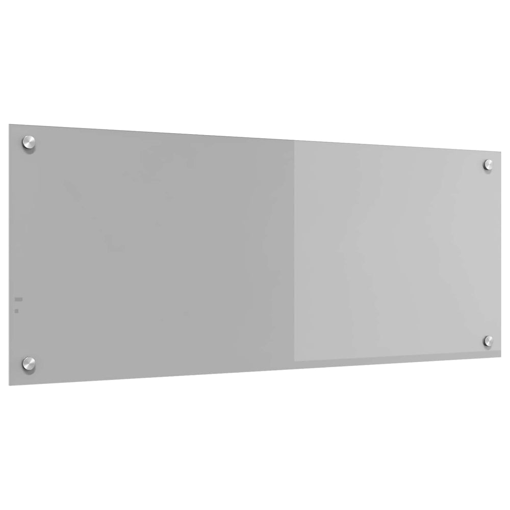 Virtuvės atbraila Šviesiai pilka 100 x 40 cm grūdintas stiklas