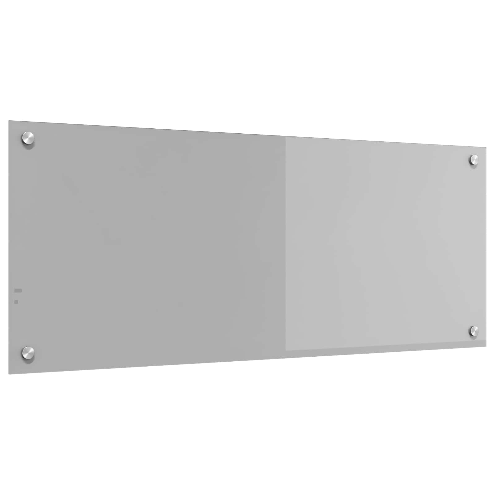 Virtuvės atbraila Šviesiai pilka 100 x 40 cm grūdintas stiklas