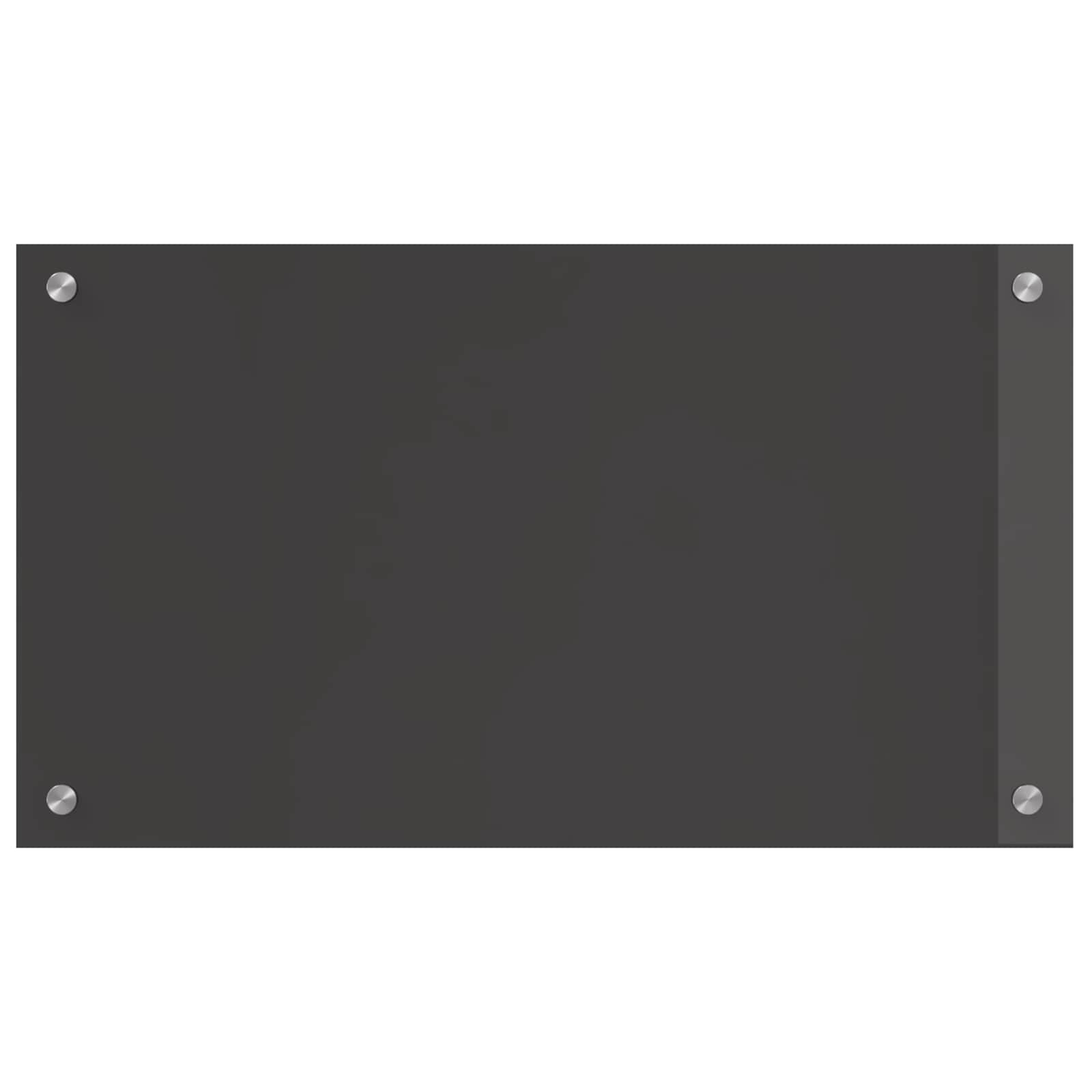 Virtuvės atbraila Tamsiai pilka 70 x 40 cm grūdintas stiklas