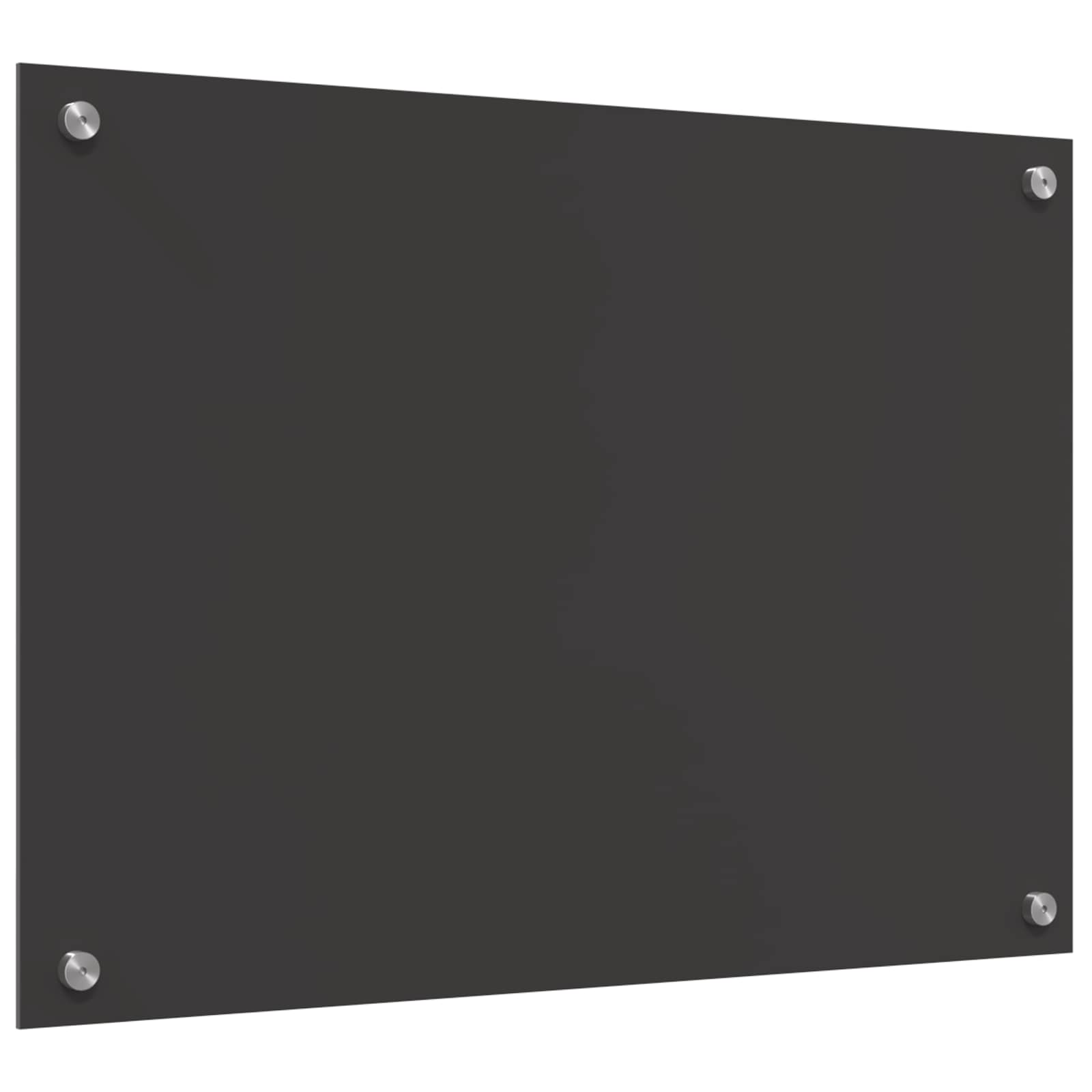 Virtuvės atbraila Tamsiai pilka 70 x 50 cm grūdintas stiklas
