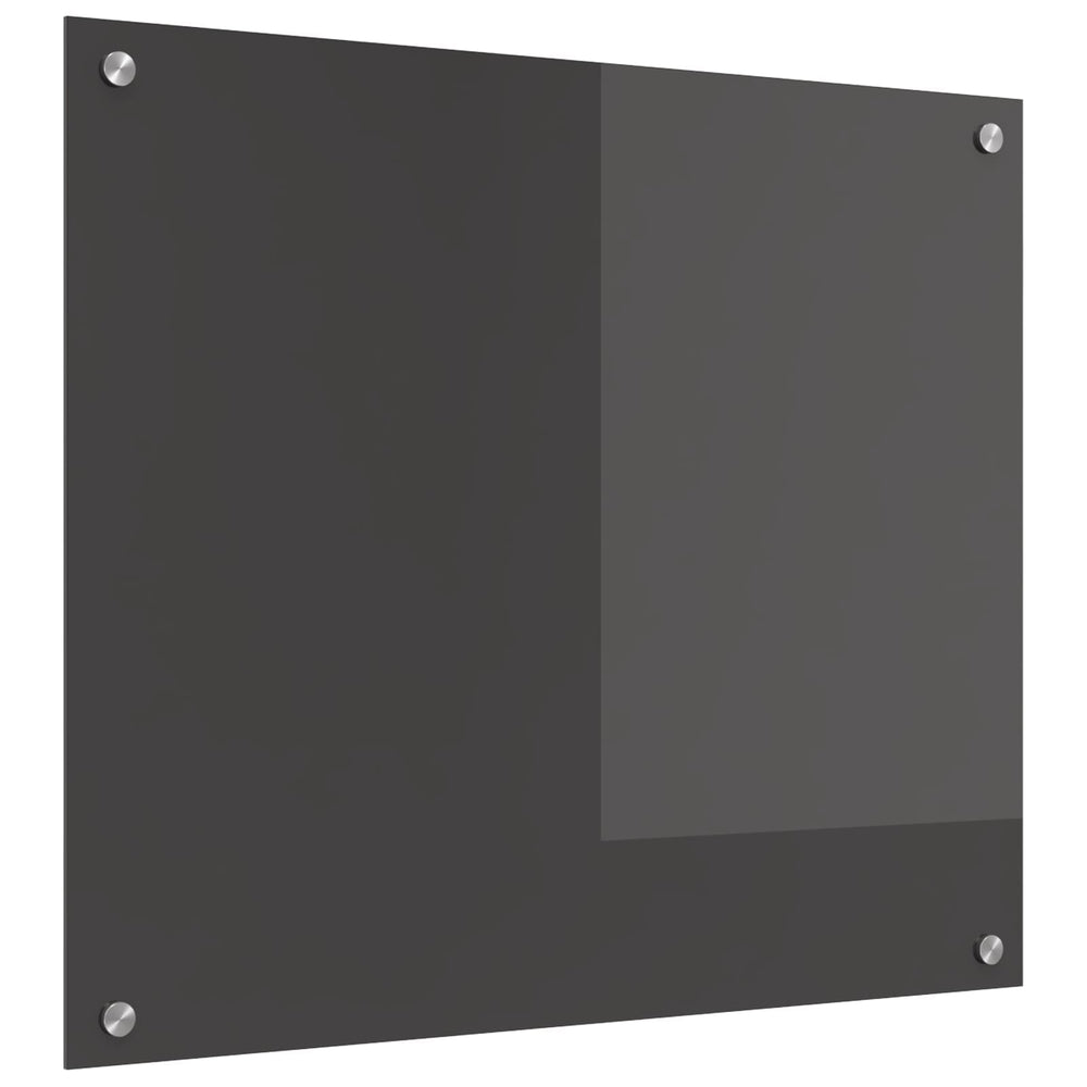 Virtuvės atbraila Tamsiai pilka 70 x 60 cm grūdintas stiklas