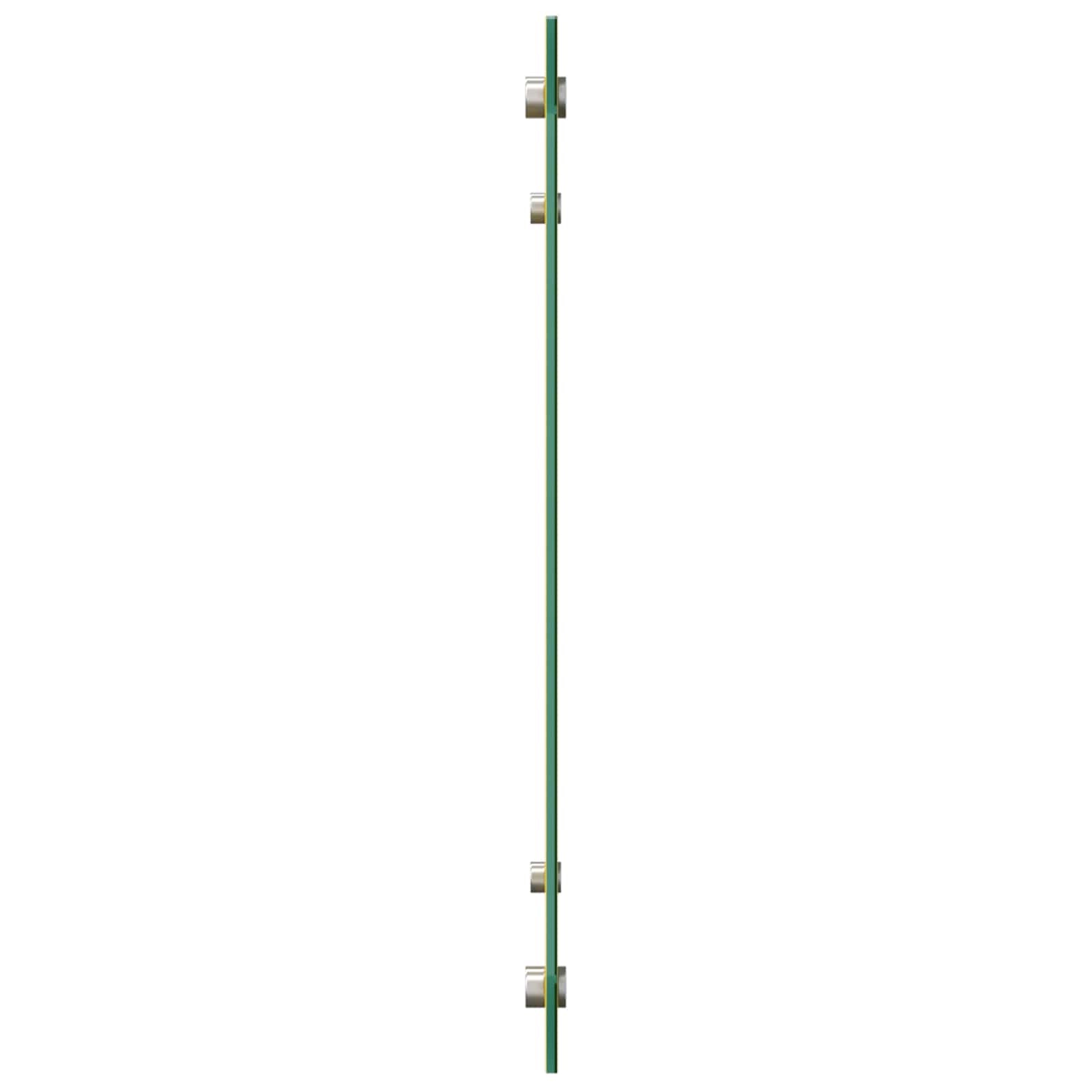 Virtuvės atbraila Geltona 80 x 50 cm grūdintas stiklas