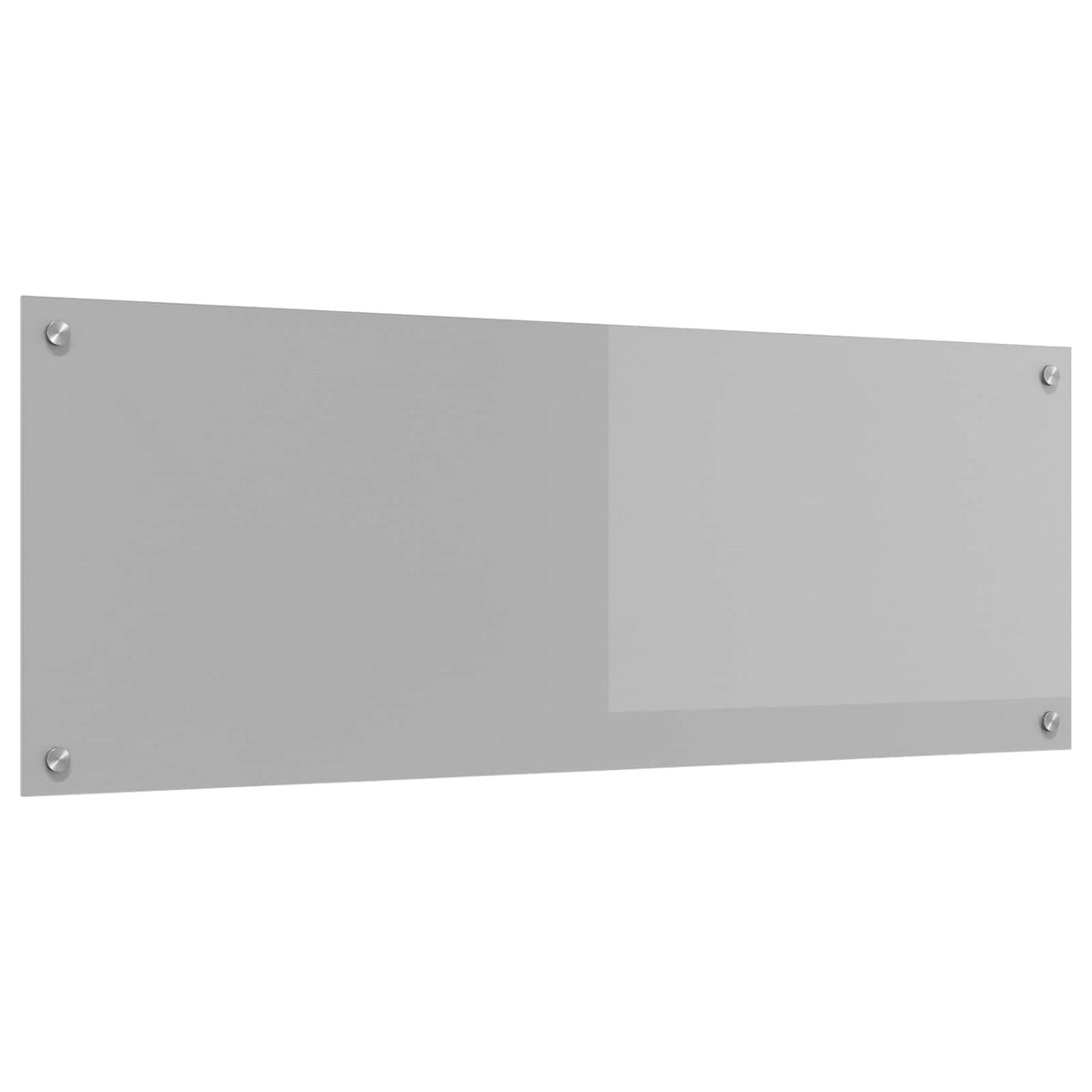 Virtuvės atbraila Šviesiai pilka 110 x 40 cm grūdintas stiklas