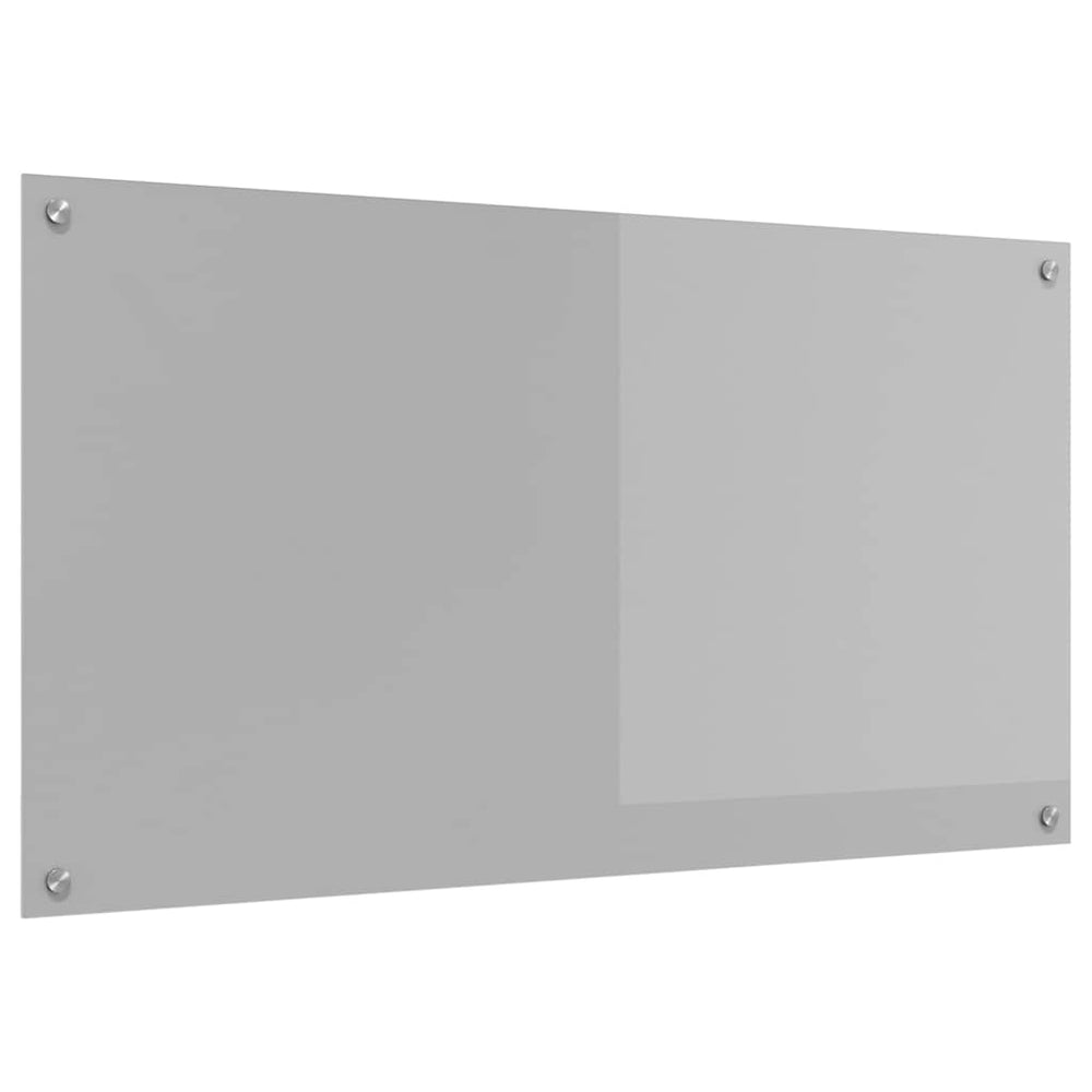 Virtuvės atbraila Šviesiai pilka 110 x 60 cm grūdintas stiklas