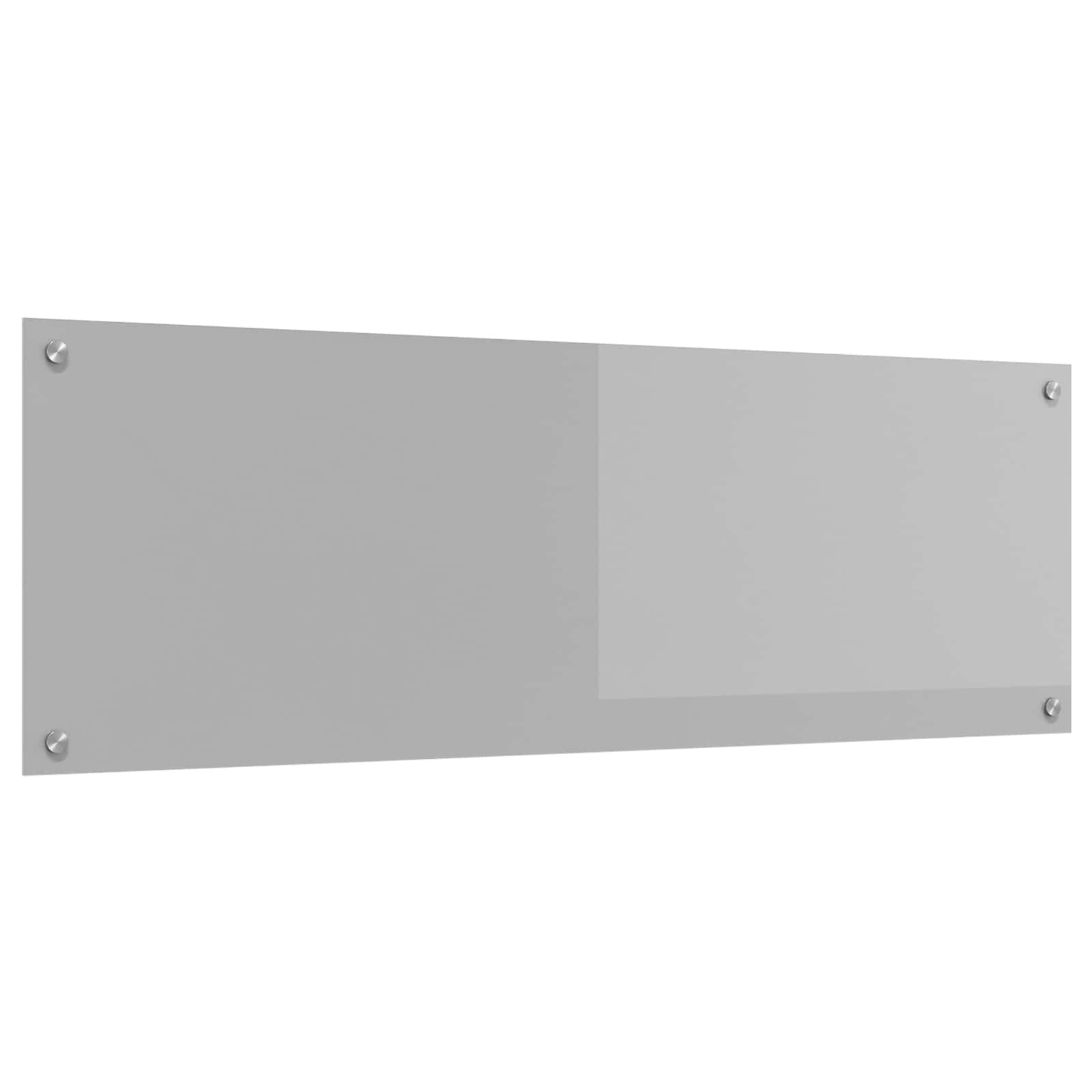 Virtuvės atbraila Šviesiai pilka 120 x 40 cm grūdintas stiklas
