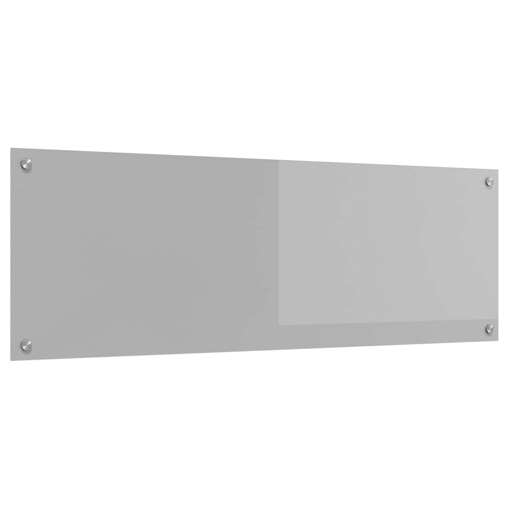 Virtuvės atbraila Šviesiai pilka 120 x 40 cm grūdintas stiklas