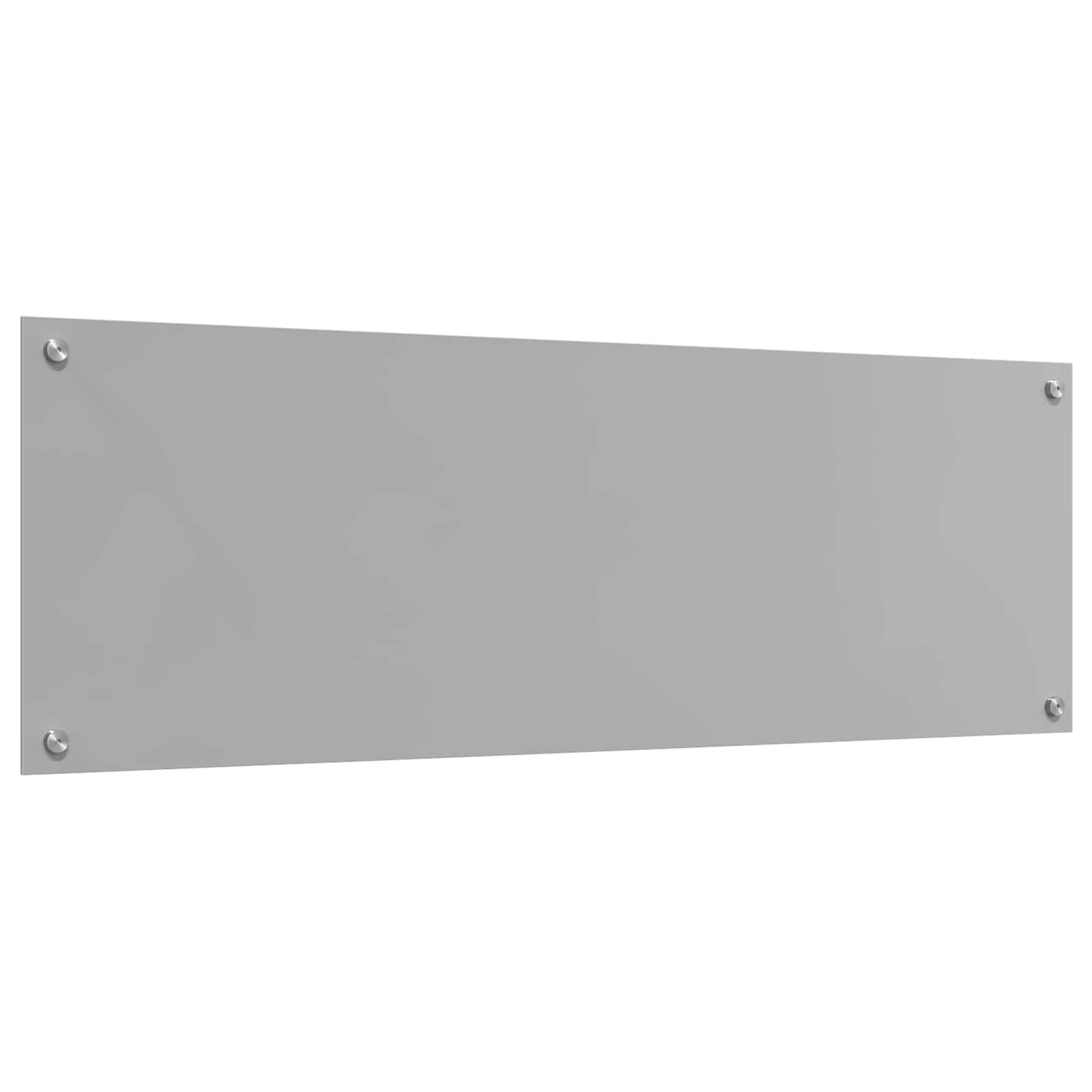 Virtuvės atbraila Šviesiai pilka 120 x 40 cm grūdintas stiklas