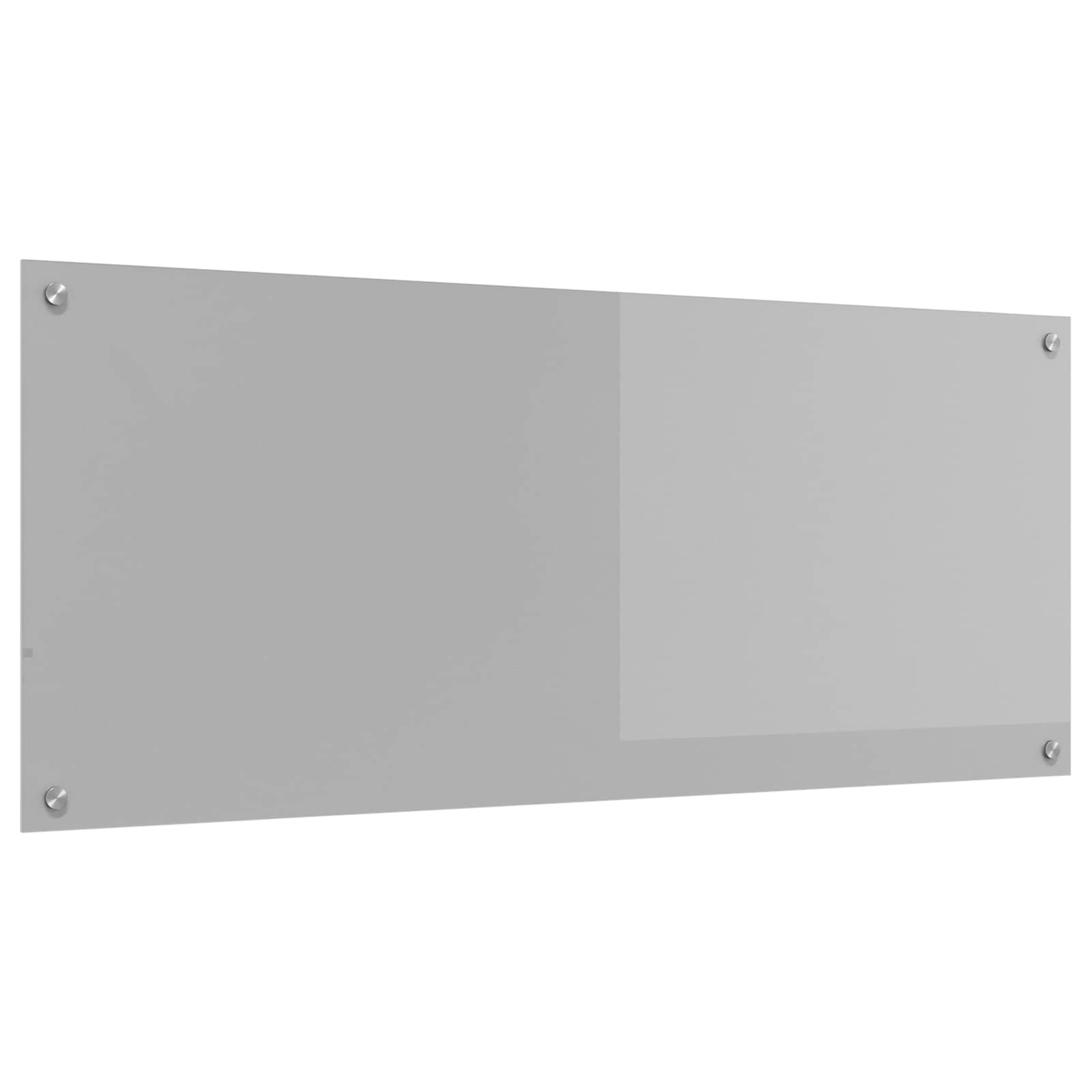 Virtuvės atbraila Šviesiai pilka 120 x 50 cm grūdintas stiklas