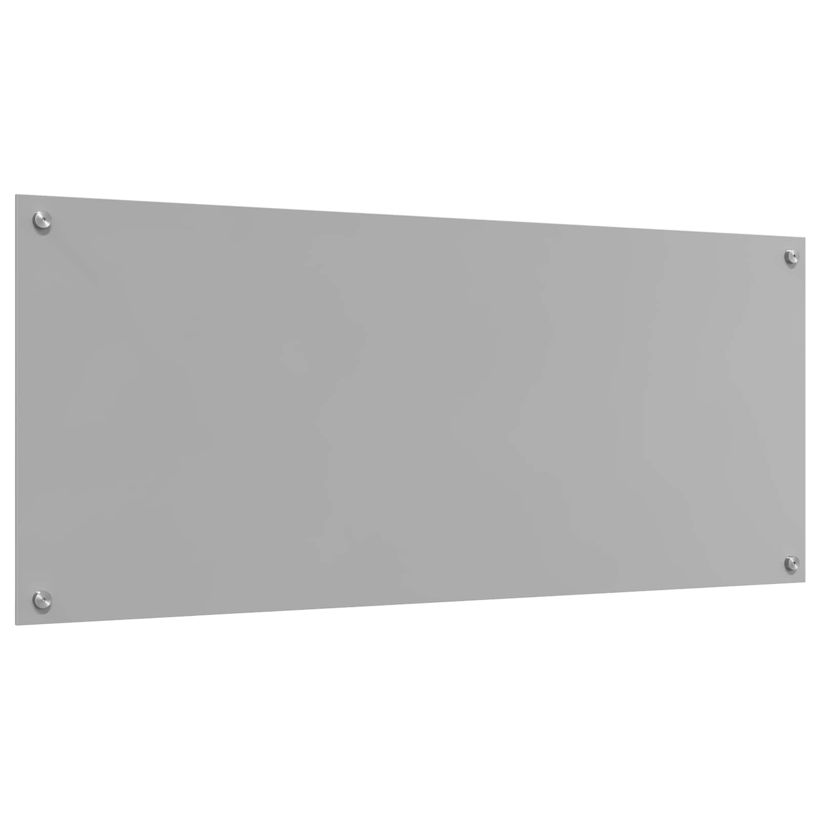 Virtuvės atbraila Šviesiai pilka 120 x 50 cm grūdintas stiklas