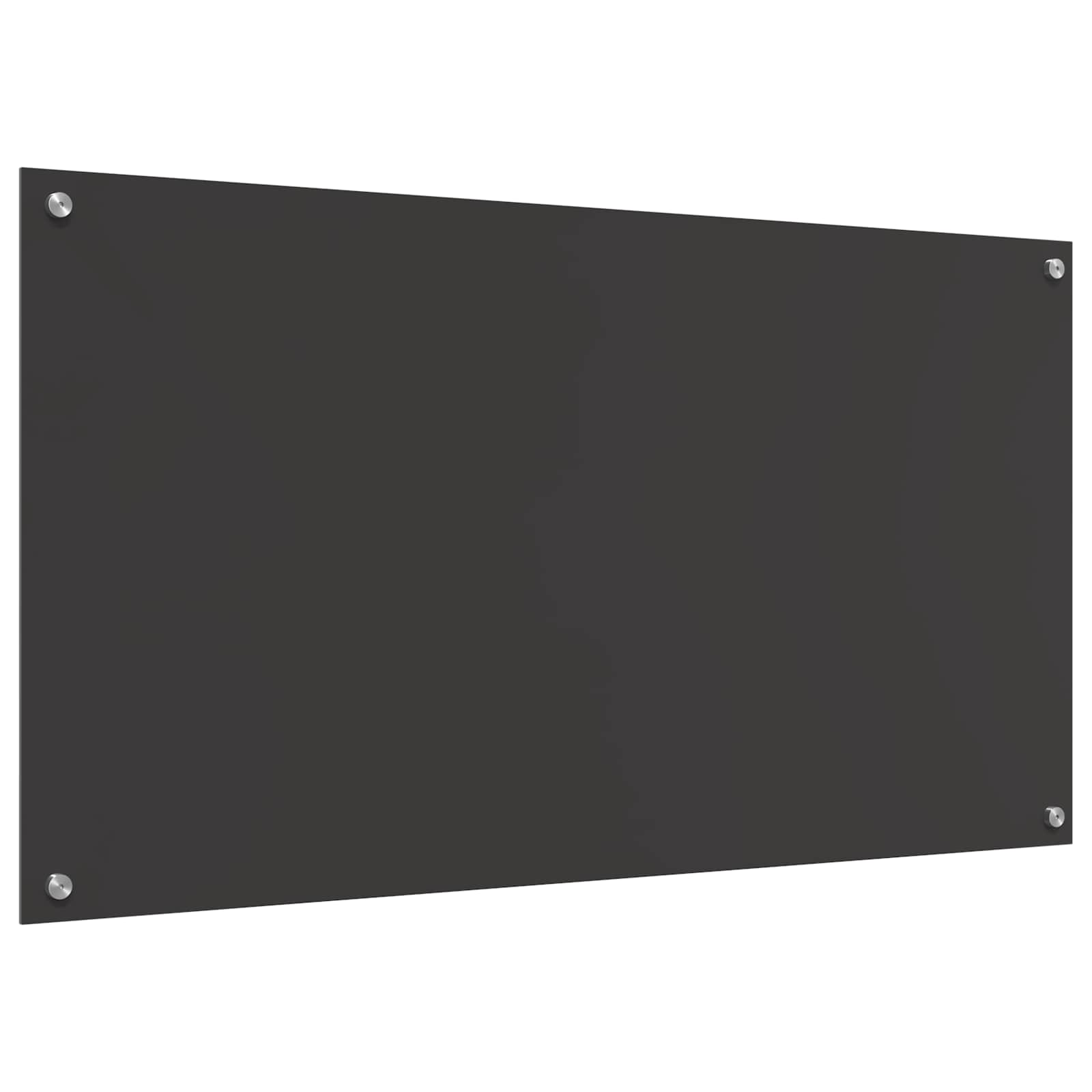 Kitchen Backsplash Dark Grey 110 x 60 x 0.6 cm