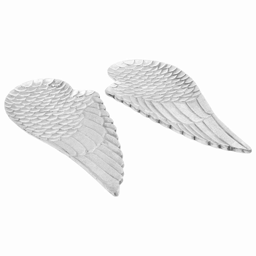 Augļu grozs 2 gab. Sudrabs 40 x 18 x 4 cm Alumīnijs