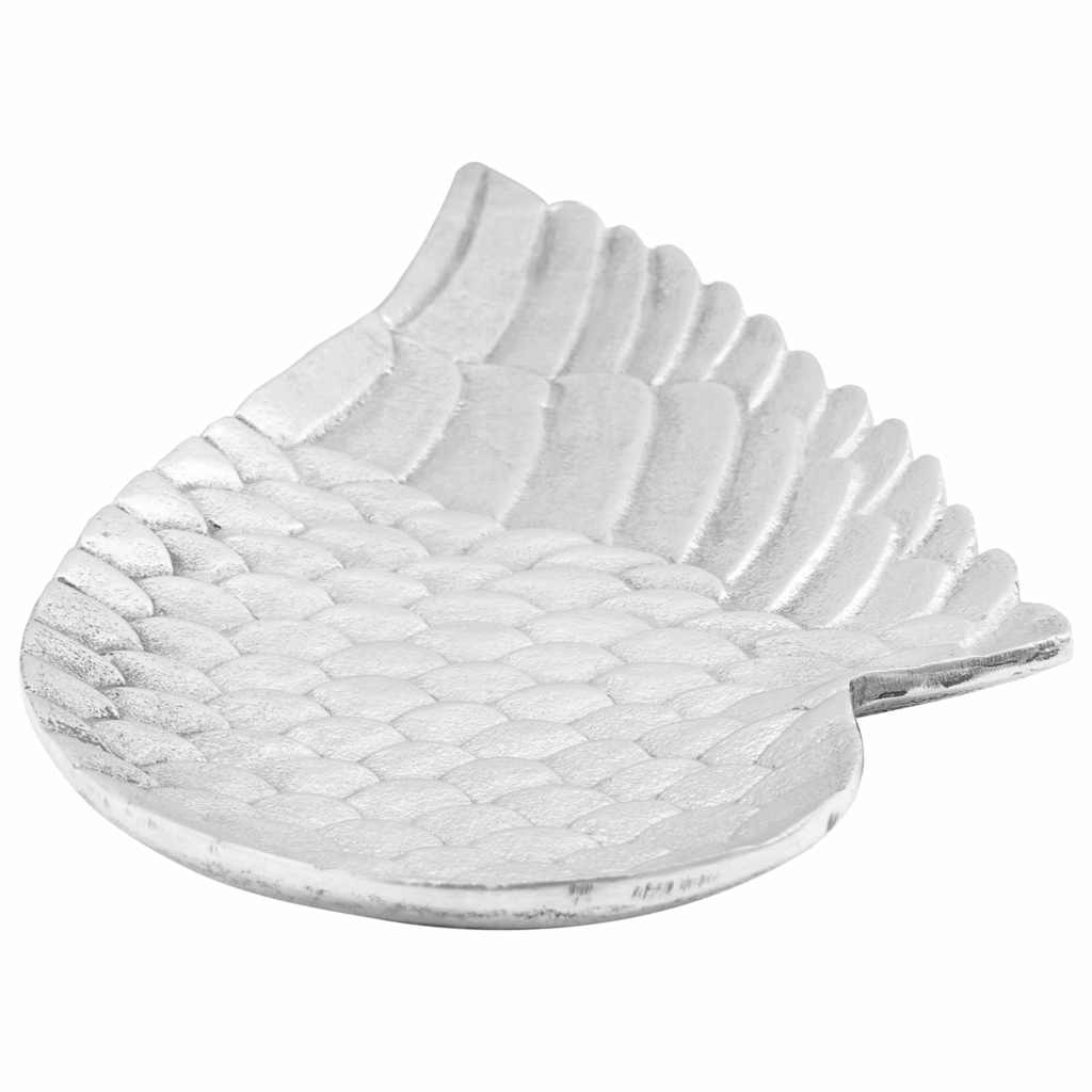 Augļu grozs 2 gab. Sudrabs 40 x 18 x 4 cm Alumīnijs