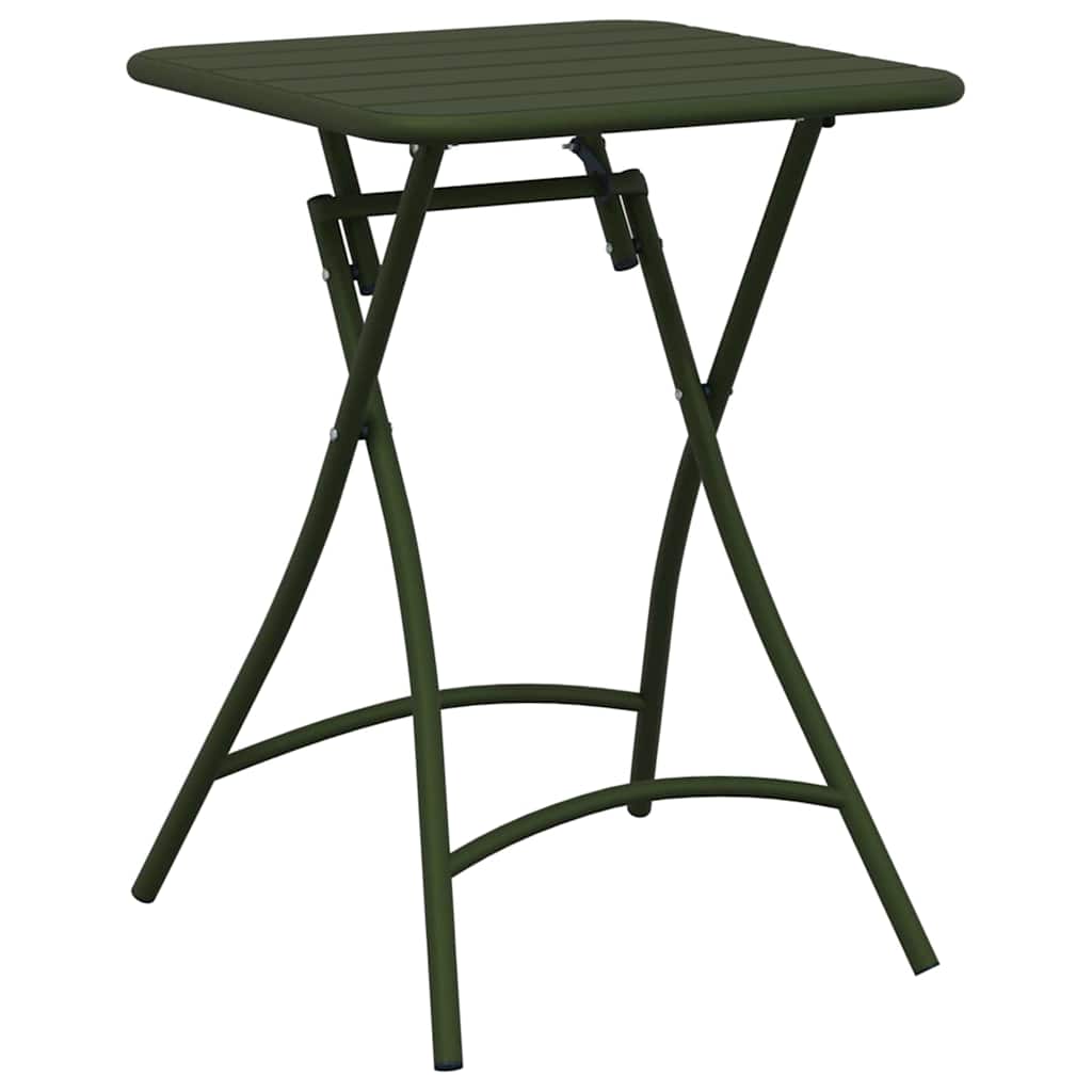 Bistro stalas Tamsiai žalia 55 x 55 x 72,5 cm