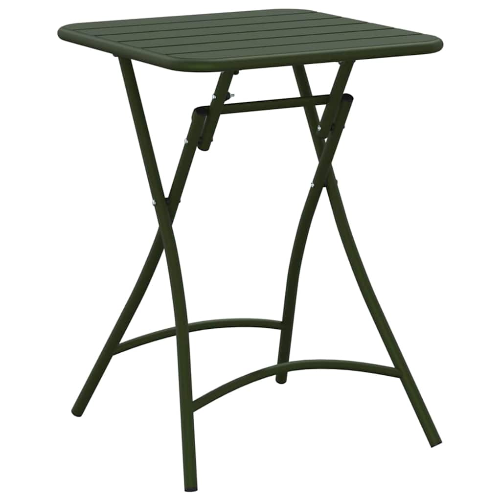 Bistro stalas Tamsiai žalia 55 x 55 x 72,5 cm