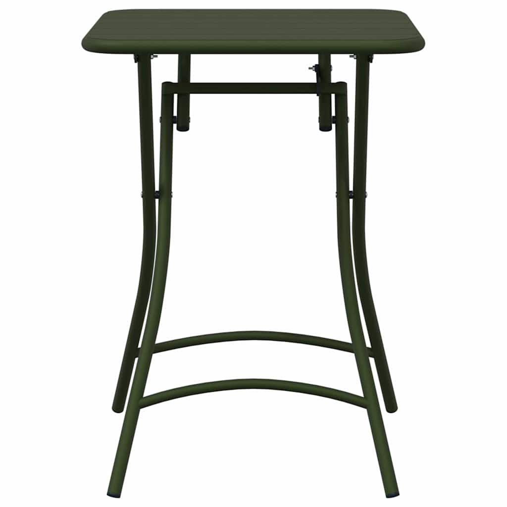 Bistro stalas Tamsiai žalia 55 x 55 x 72,5 cm