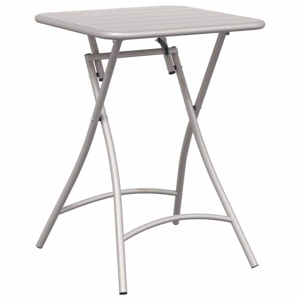 Sodo stalas Smėlio 55 x 55 x 73 cm Miltelinis plienas
