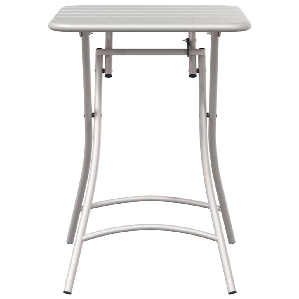 Sodo stalas Smėlio 55 x 55 x 73 cm Miltelinis plienas