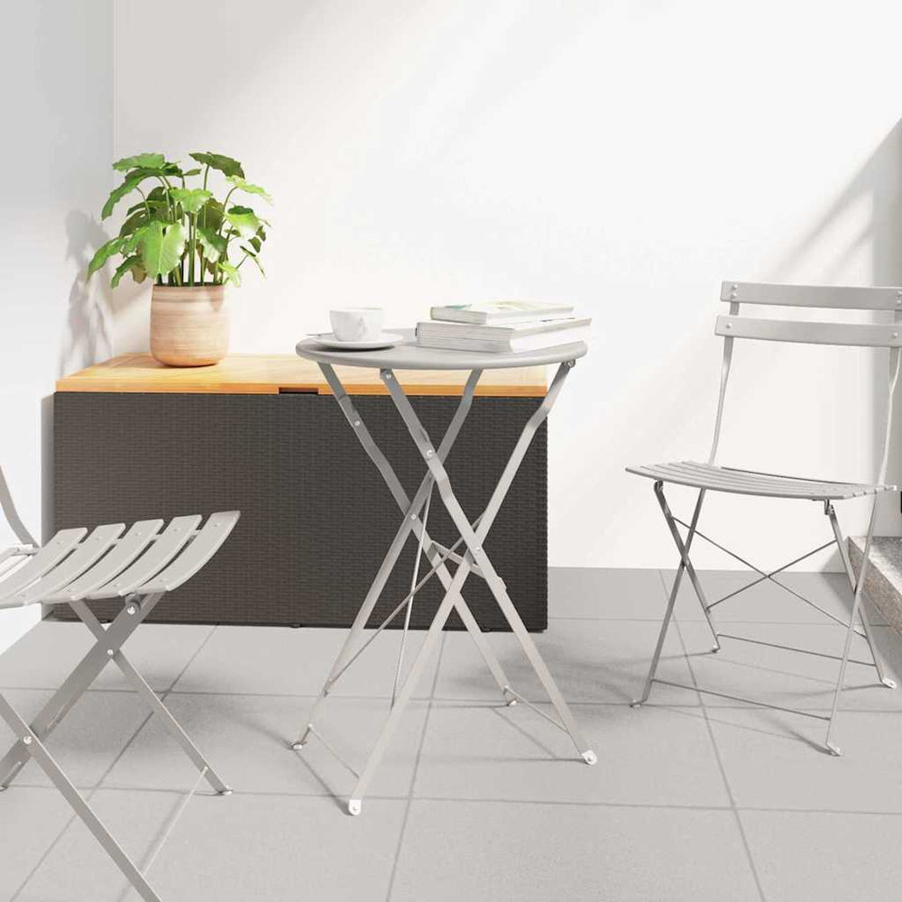 Bistro table Sand Ø50x71 cm Powder-coated steel