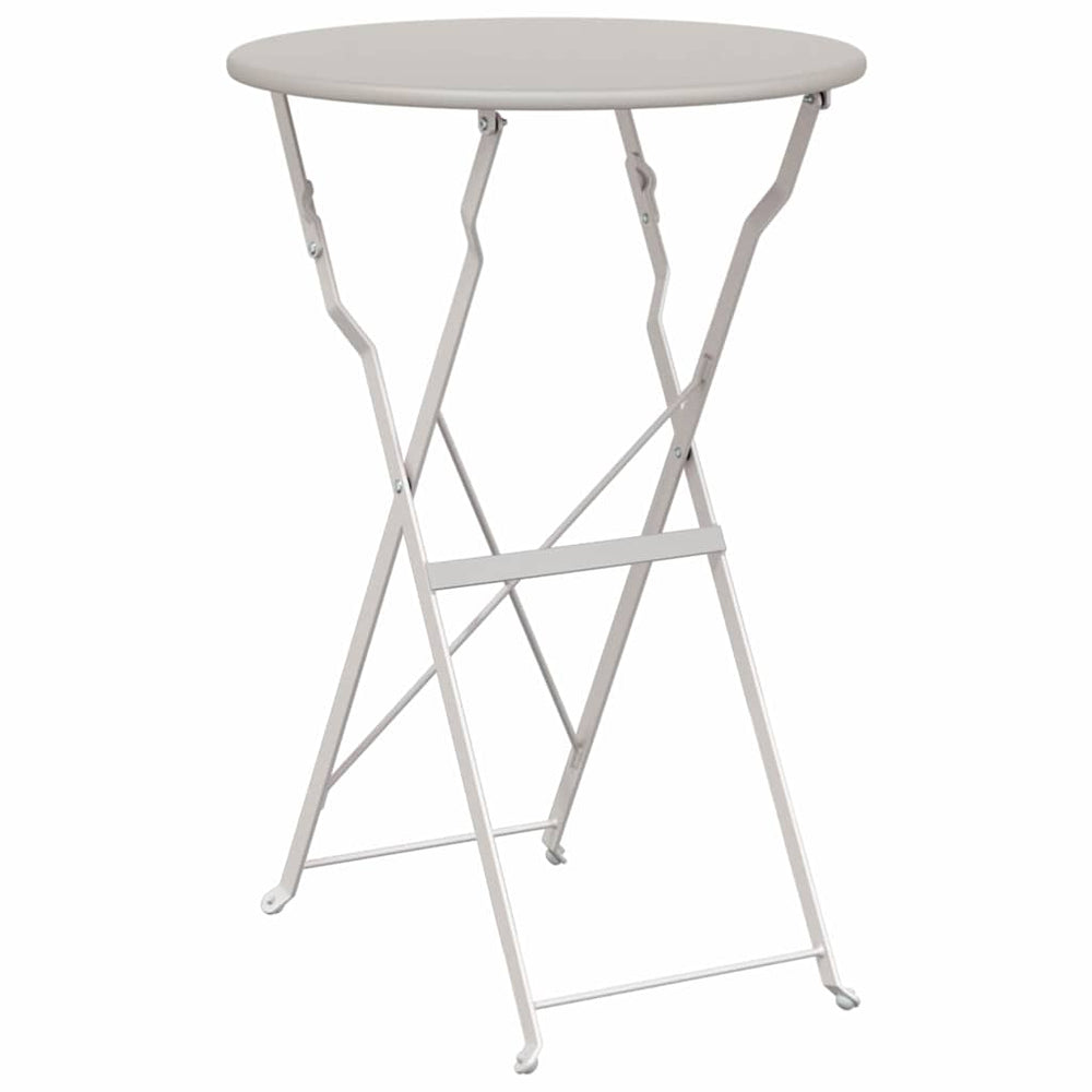 Bistro table Sand Ø50x71 cm Powder-coated steel