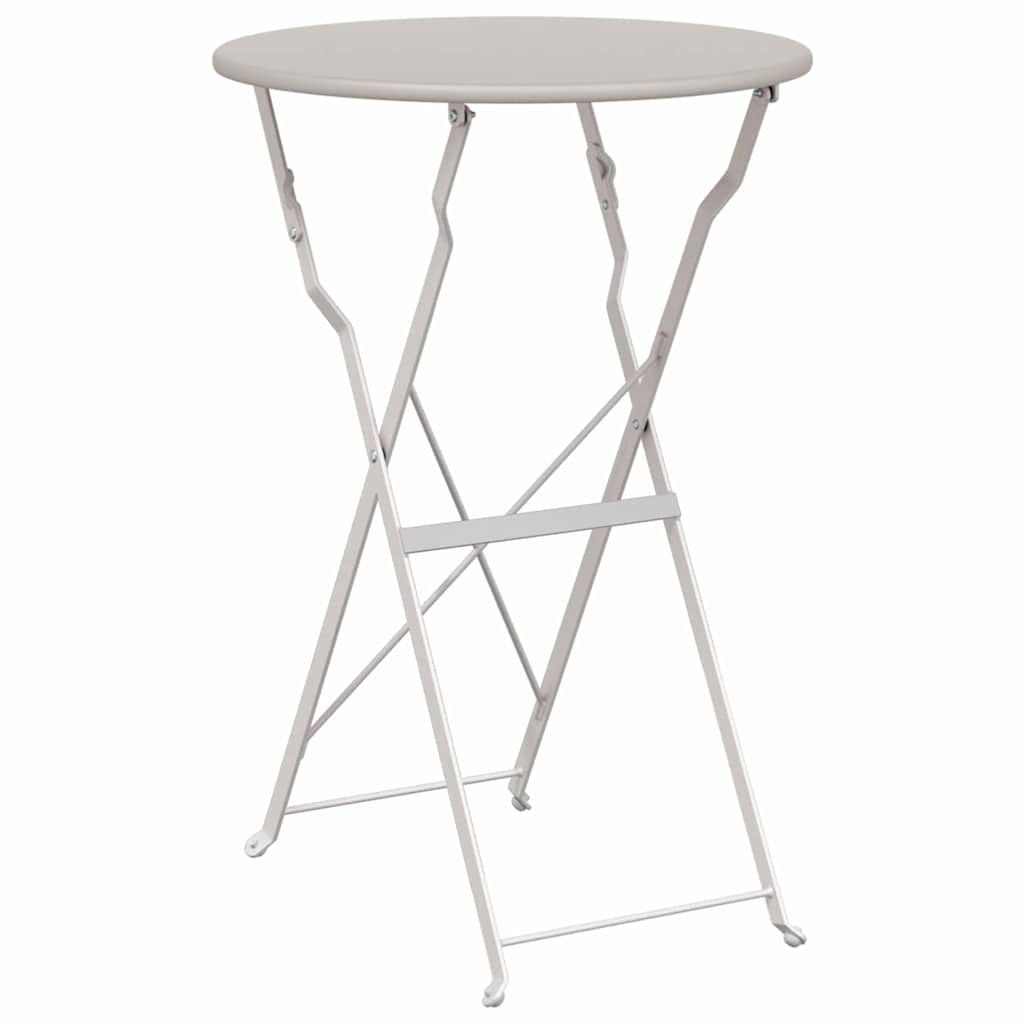 Bistro table Sand Ø50x71 cm Powder-coated steel