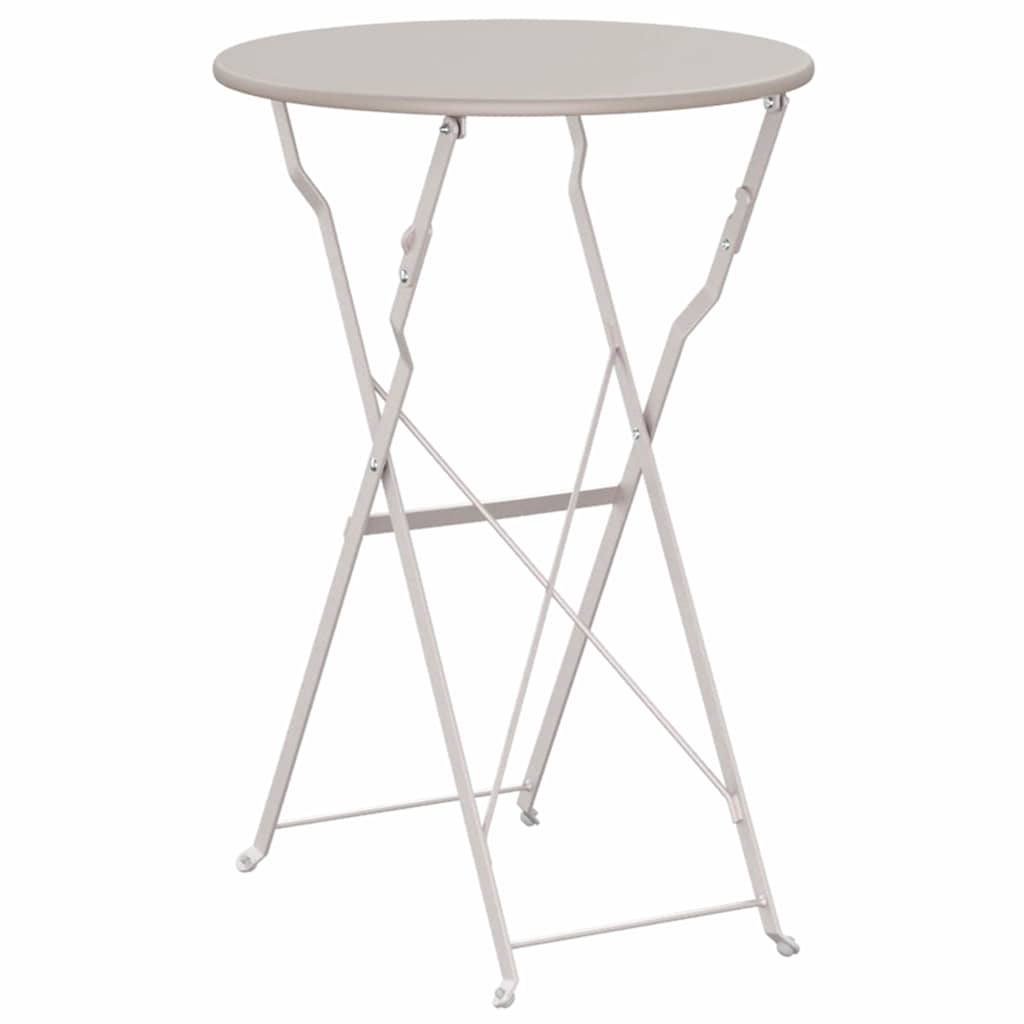 Bistro table Sand Ø50x71 cm Powder-coated steel