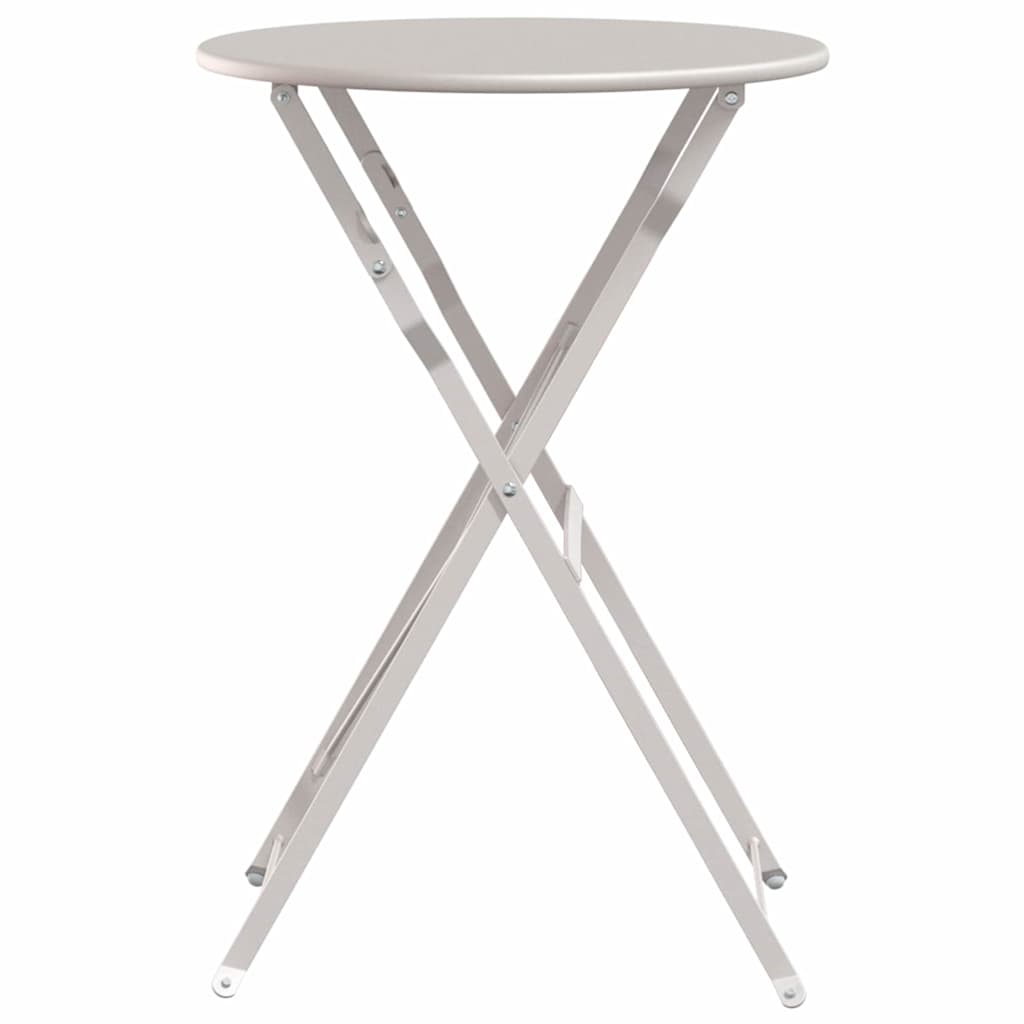 Bistro table Sand Ø50x71 cm Powder-coated steel