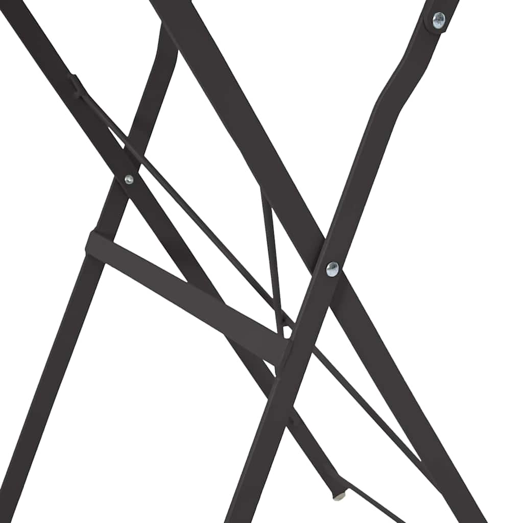 Bistro stalas Antracitas Ø50x71 cm Miltelinis plienas