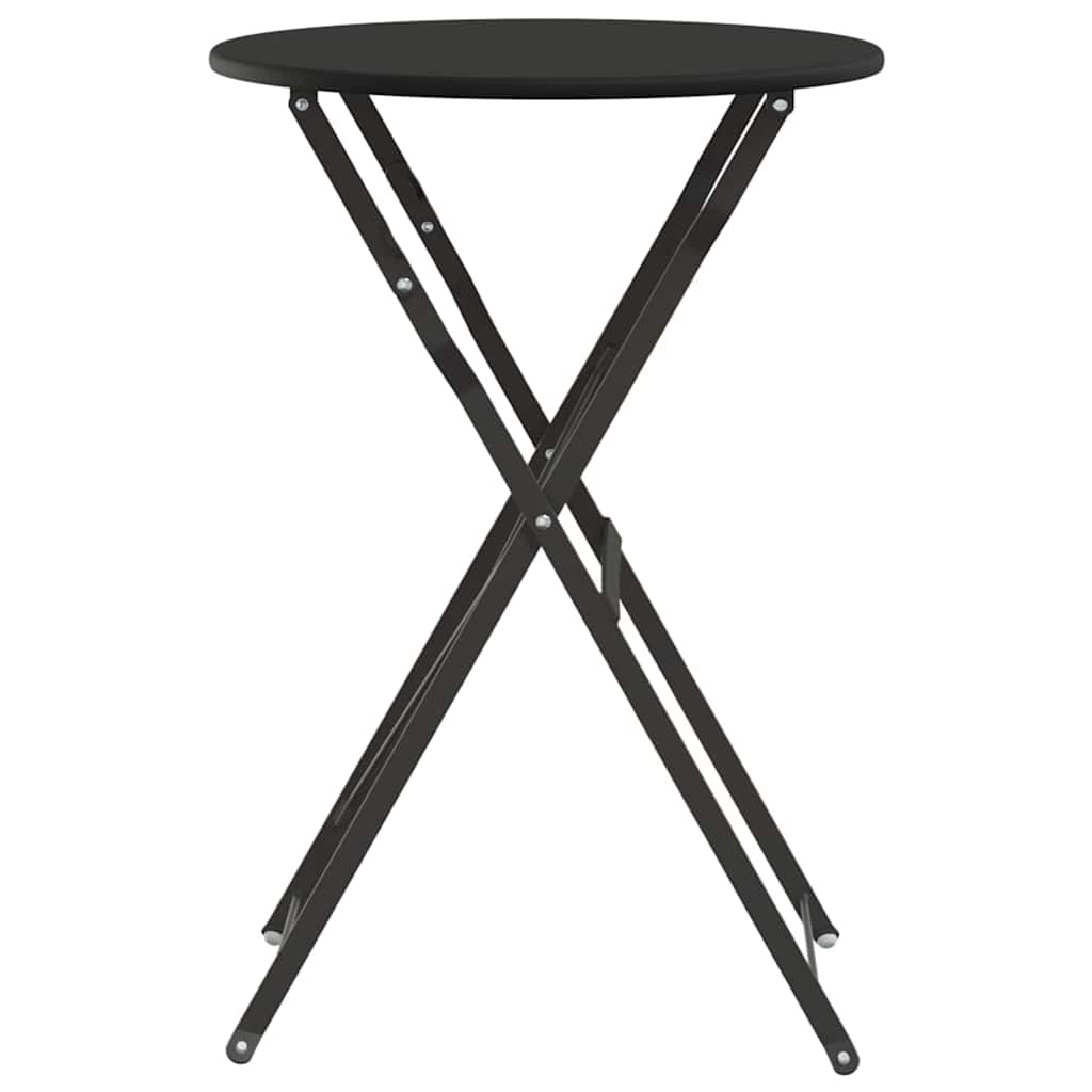 Bistro stalas Antracitas Ø50x71 cm Miltelinis plienas