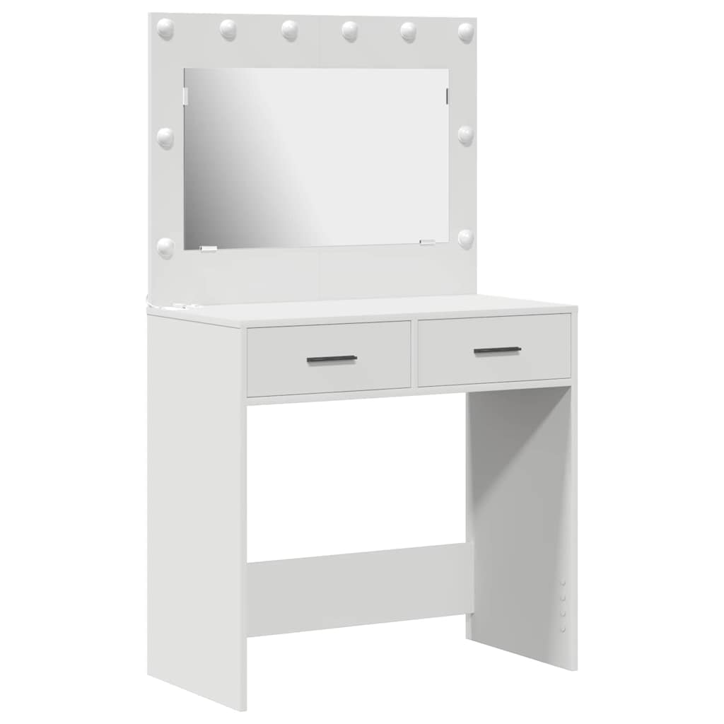 Kosmetinis staliukas Balta 78.5 x 41 x 135 cm Apdirbta mediena