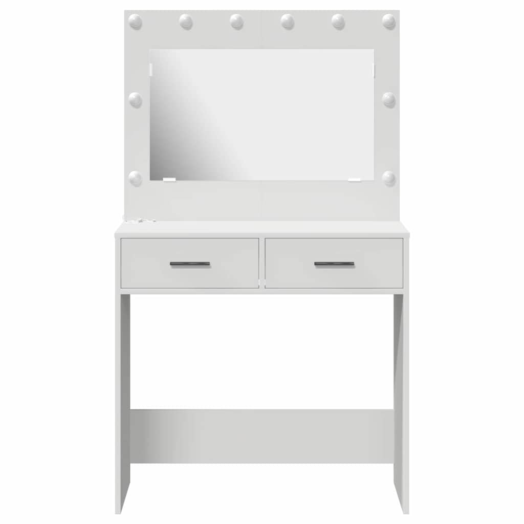 Kosmetinis staliukas Balta 78.5 x 41 x 135 cm Apdirbta mediena