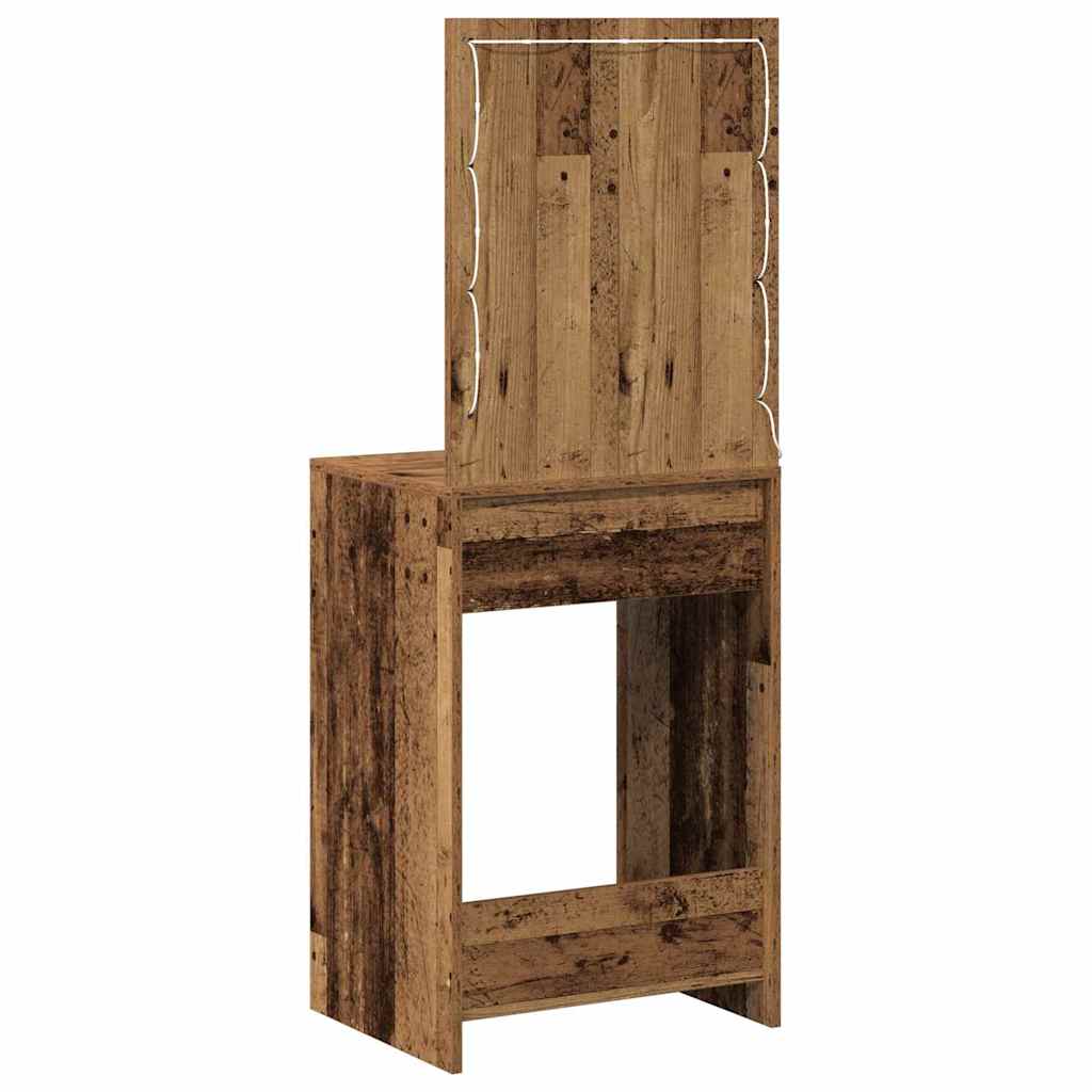 Kosmetinis staliukas Senovinis medis 50 x 41 x 135 cm