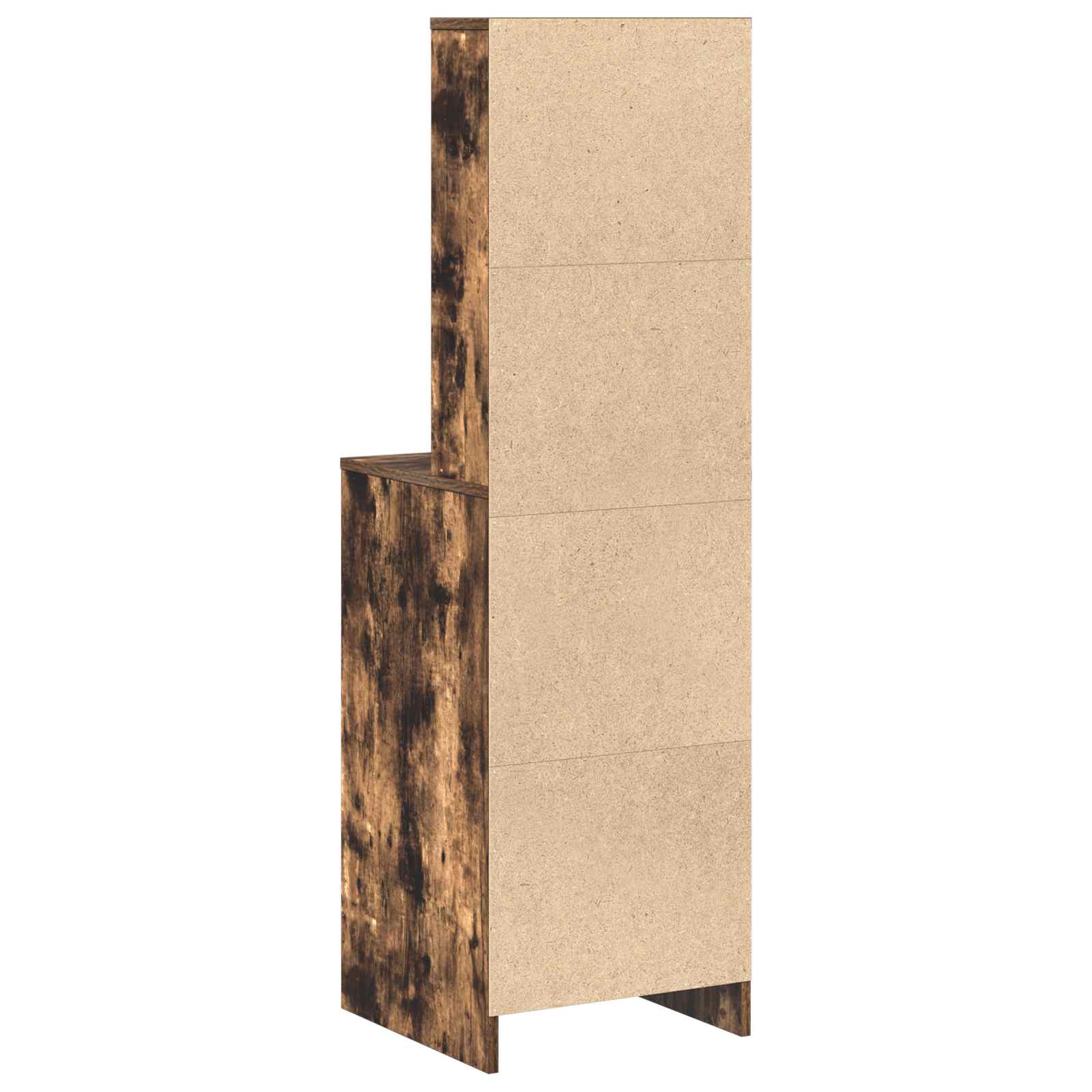 High Cabinet with Drawer Smoky Oak 40 x 41 x 135 cm