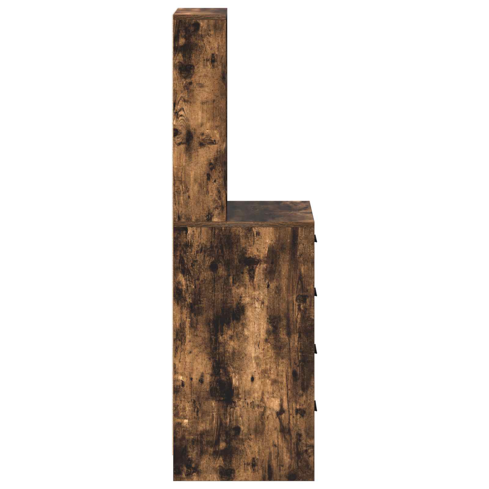 High Cabinet with Drawer Smoky Oak 40 x 41 x 135 cm