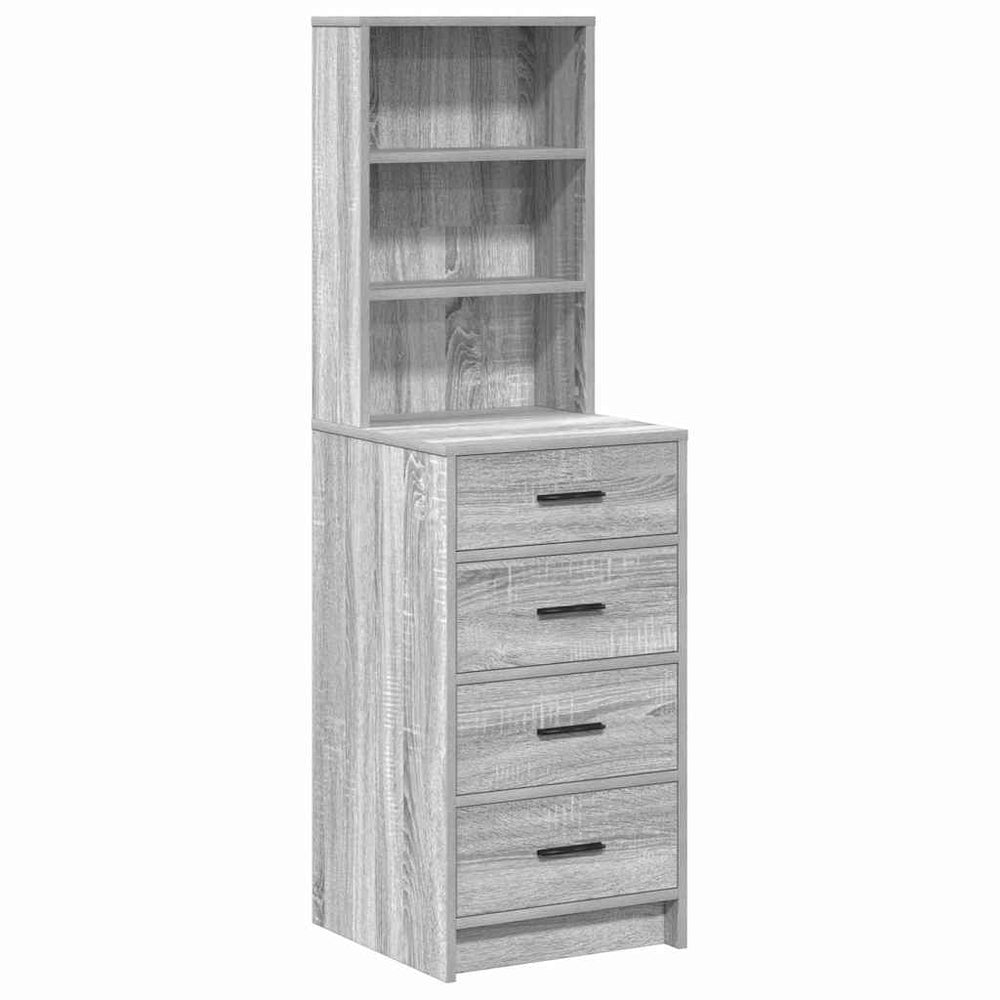 High Cabinet Grey Sonoma Oak 40 x 41 x 135 cm