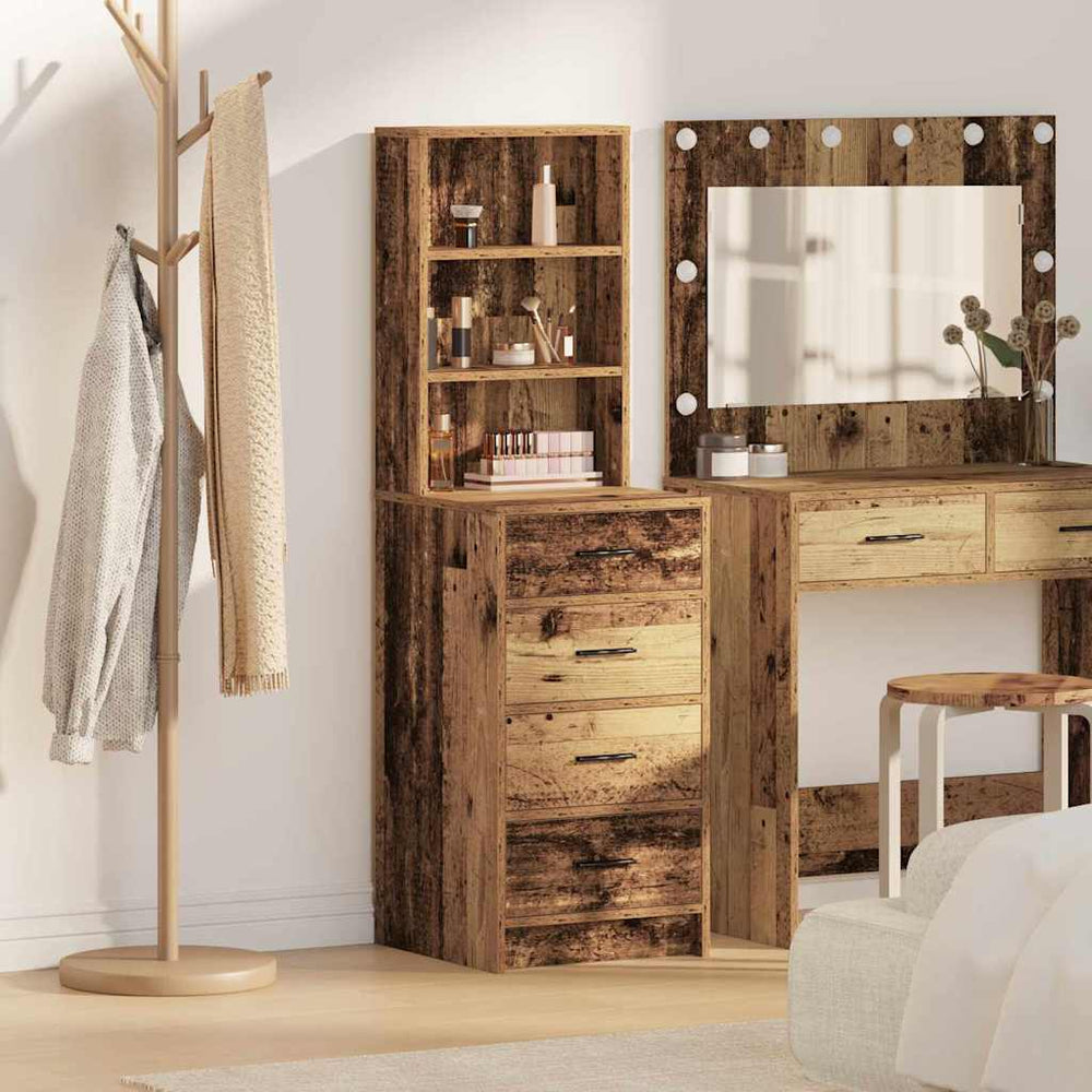 Tall cabinet Old wood 40 x 41 x 135 cm Engineered wood