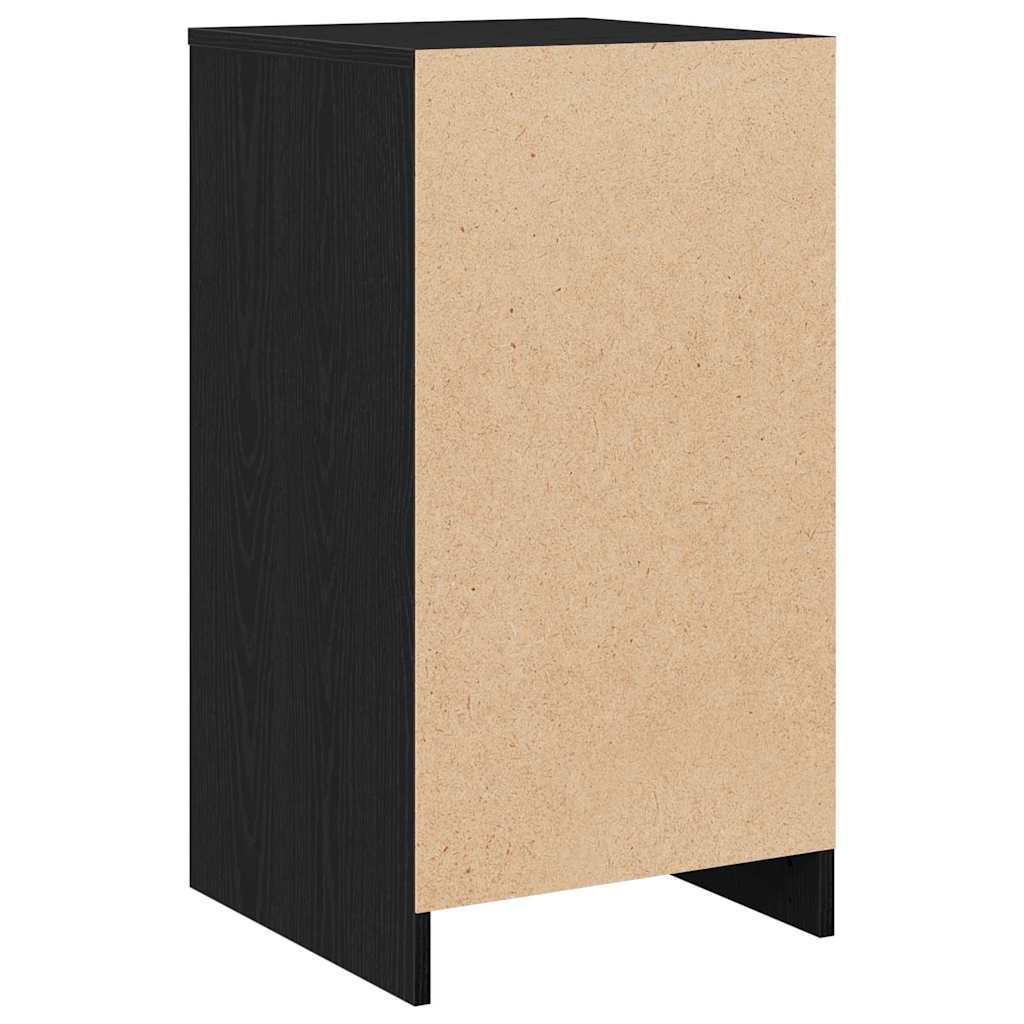Kabale black oak 40 x 41 x 75 cm Engineered wood