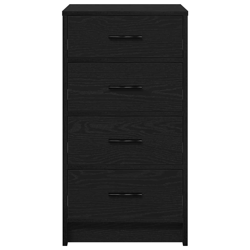 Kabale black oak 40 x 41 x 75 cm Engineered wood