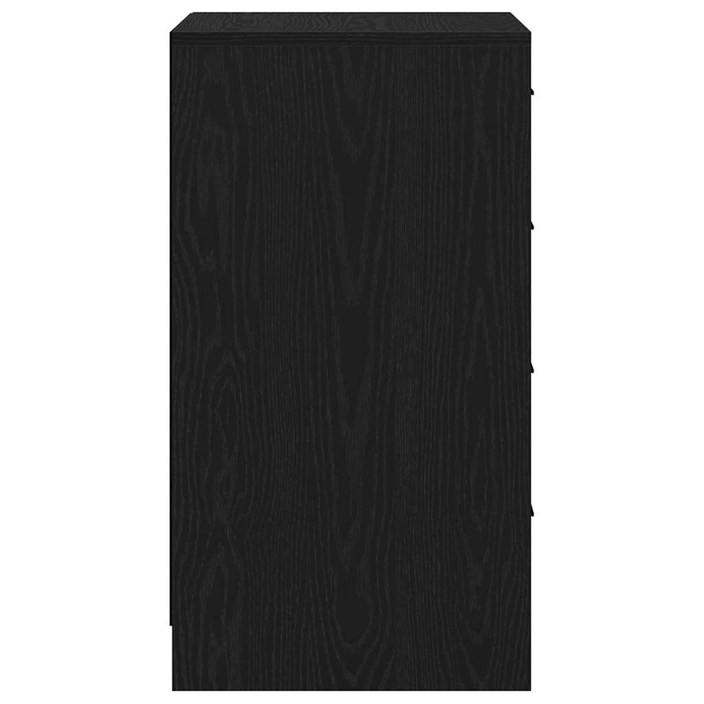 Kabale black oak 40 x 41 x 75 cm Engineered wood
