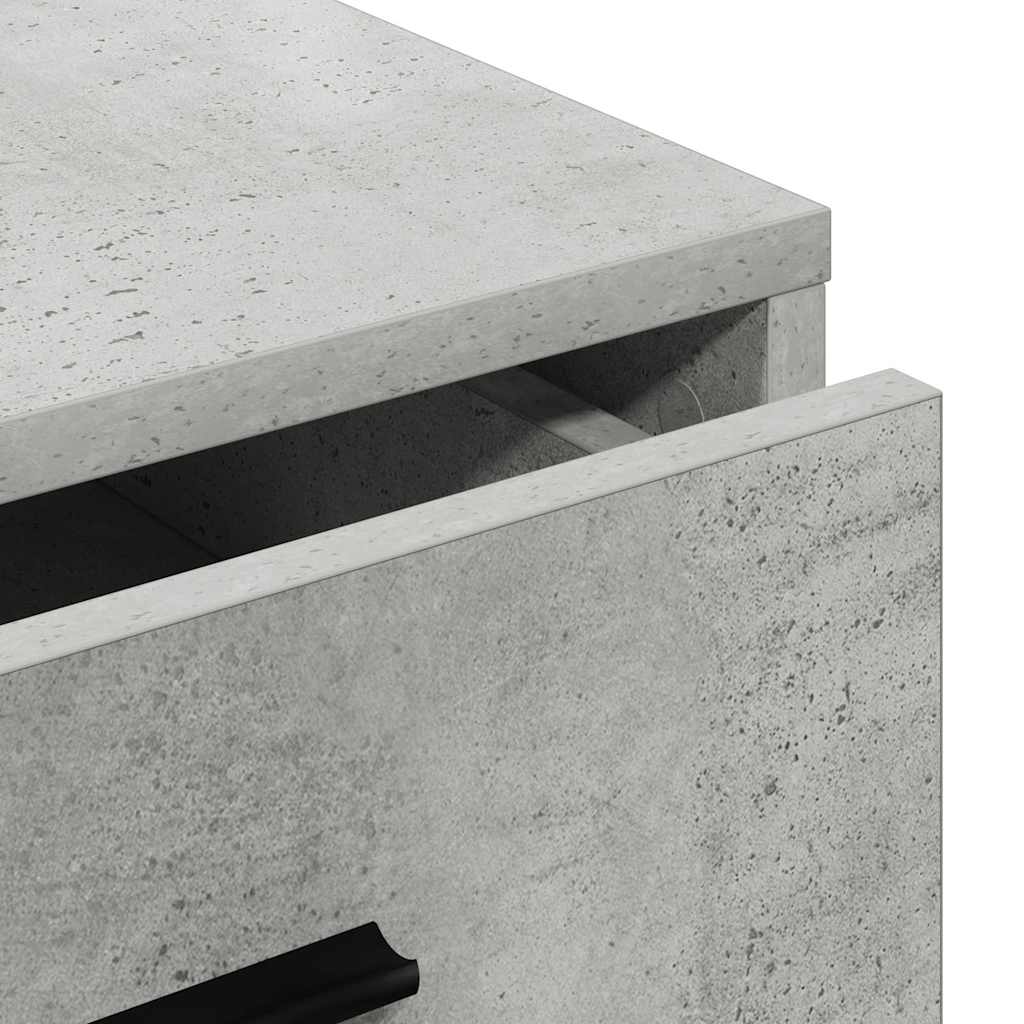 Kabalas Concrete Grey 40 x 41 x 75 cm Engineered Wood