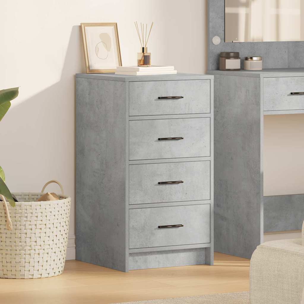 Kabalas Concrete Grey 40 x 41 x 75 cm Engineered Wood