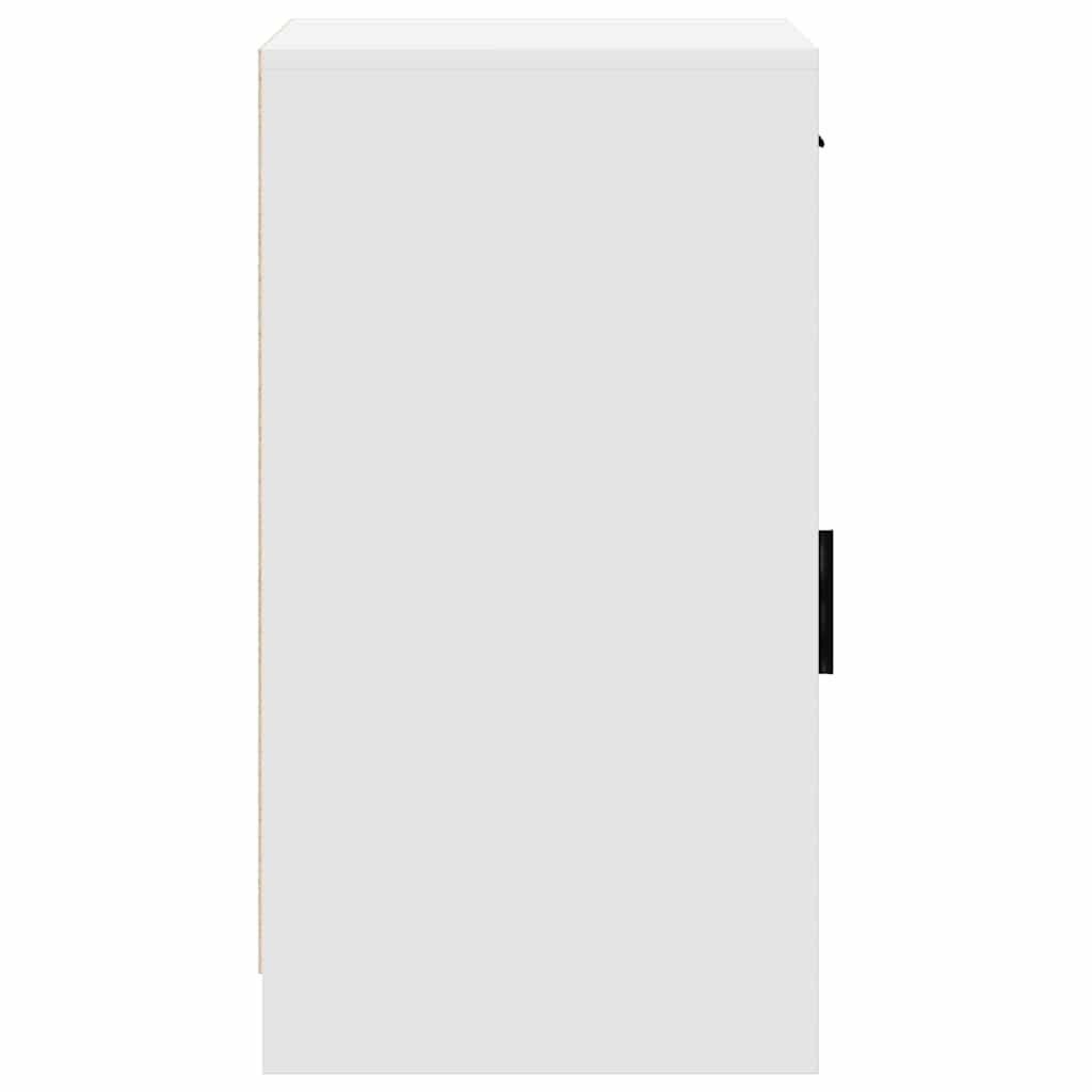 Cabinet with drawer White 40 x 40.5 x 75 cm Engineered wood