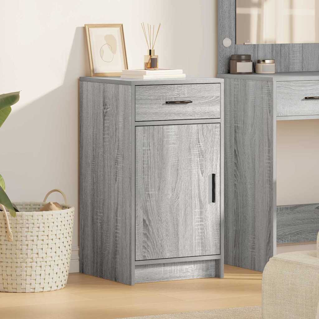Kabalas Grey Sonoma Oak 40 x 40.5 x 75 cm Engineered Wood