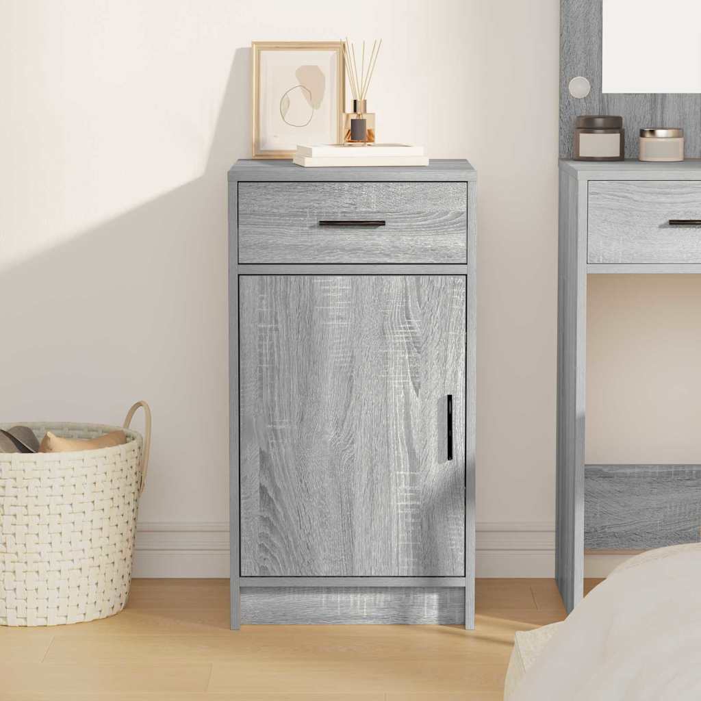 Kabalas Grey Sonoma Oak 40 x 40.5 x 75 cm Engineered Wood