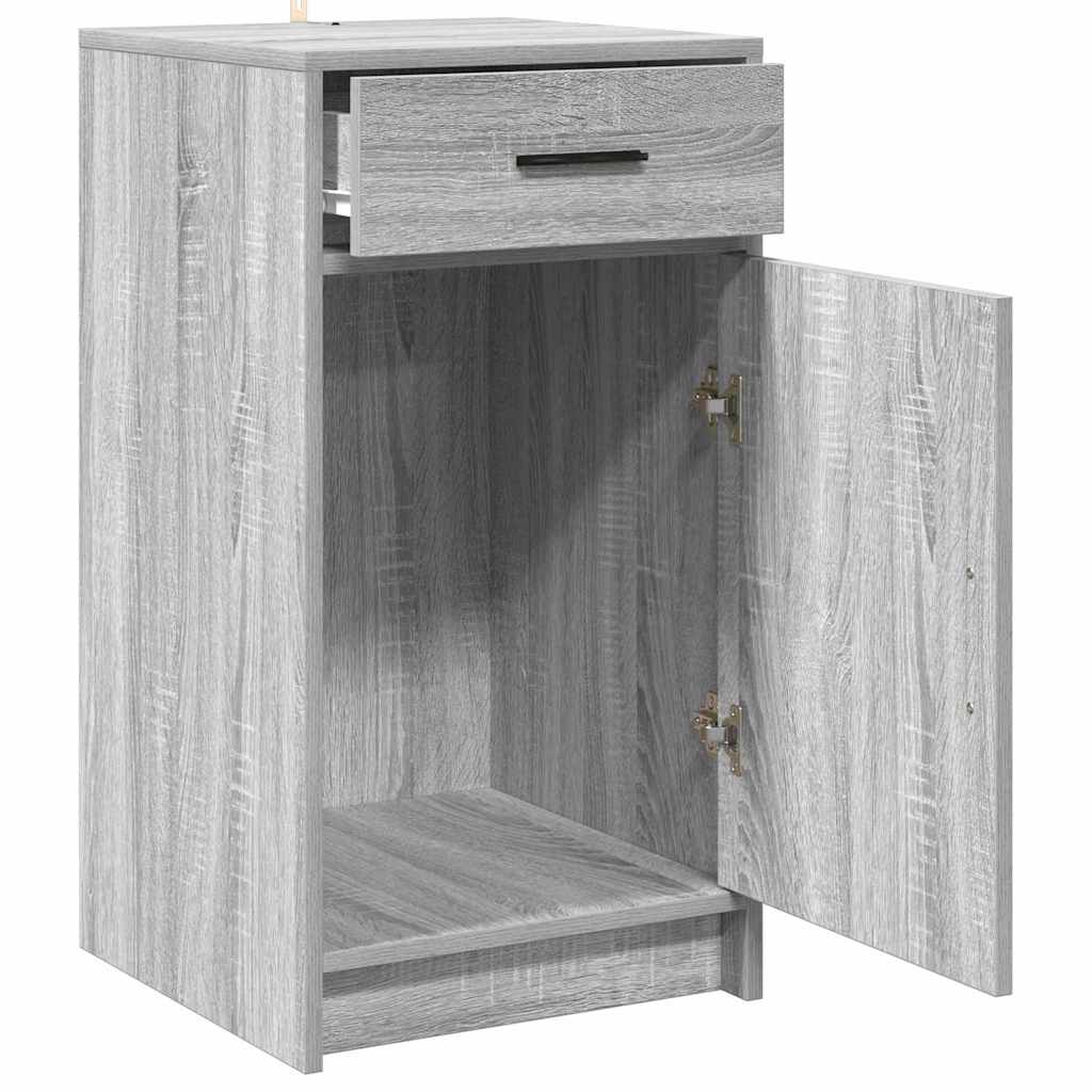 Kabalas Grey Sonoma Oak 40 x 40.5 x 75 cm Engineered Wood